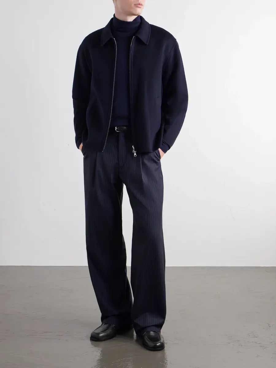Thom Sweeney Cashmere and Silk-Blend Sweater - Men | Thumbnail 2