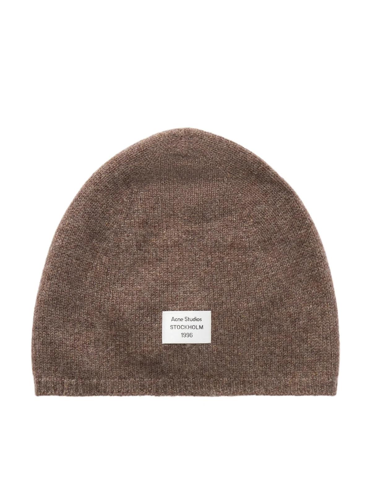 Acne Studios Kassias Logo-Appliquéd Rib-Trimmed Cashmere Beanie - Men