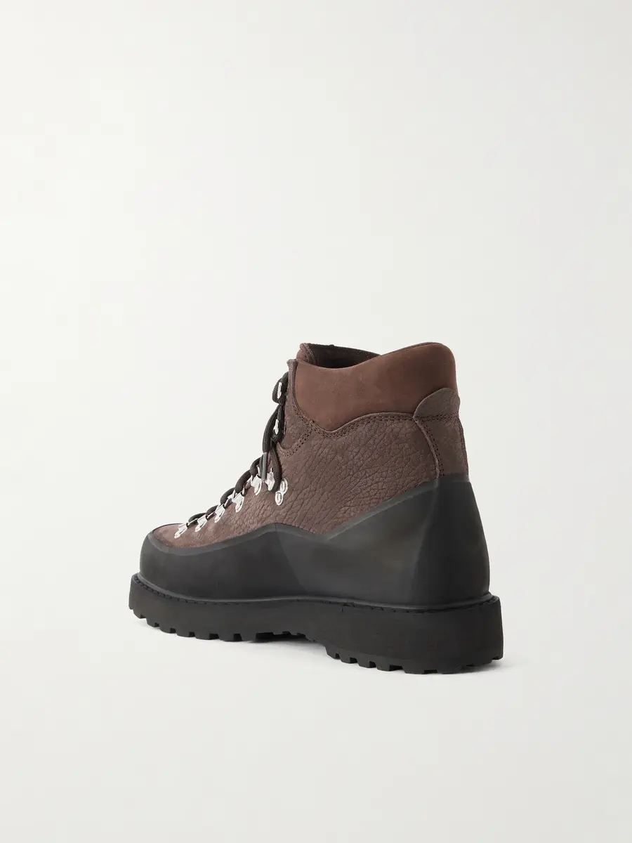 Diemme Roccia Vet Rubber-Trimmed Nubuck Hiking Boots - Men | Thumbnail 4