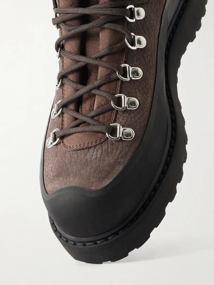 Diemme Roccia Vet Rubber-Trimmed Nubuck Hiking Boots - Men | Thumbnail 5