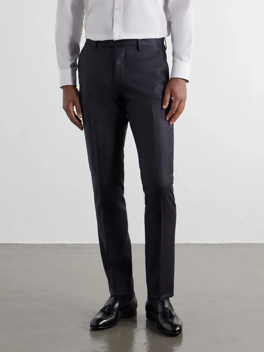 MR P. Straight-Leg Checked Wool-Twill Trousers - Men | Thumbnail 3 MR P. Straight-Leg Checked Wool-Twill Trousers - Men | Thumbnail 3