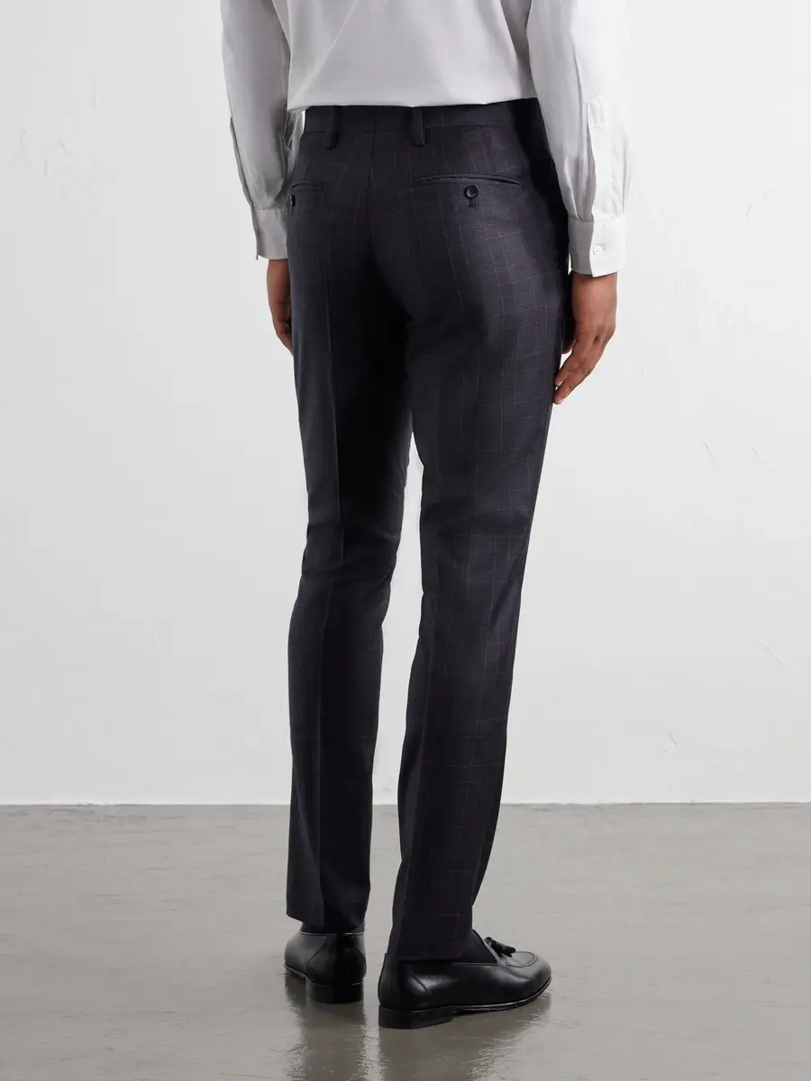 MR P. Straight-Leg Checked Wool-Twill Trousers - Men | Thumbnail 4 MR P. Straight-Leg Checked Wool-Twill Trousers - Men | Thumbnail 4