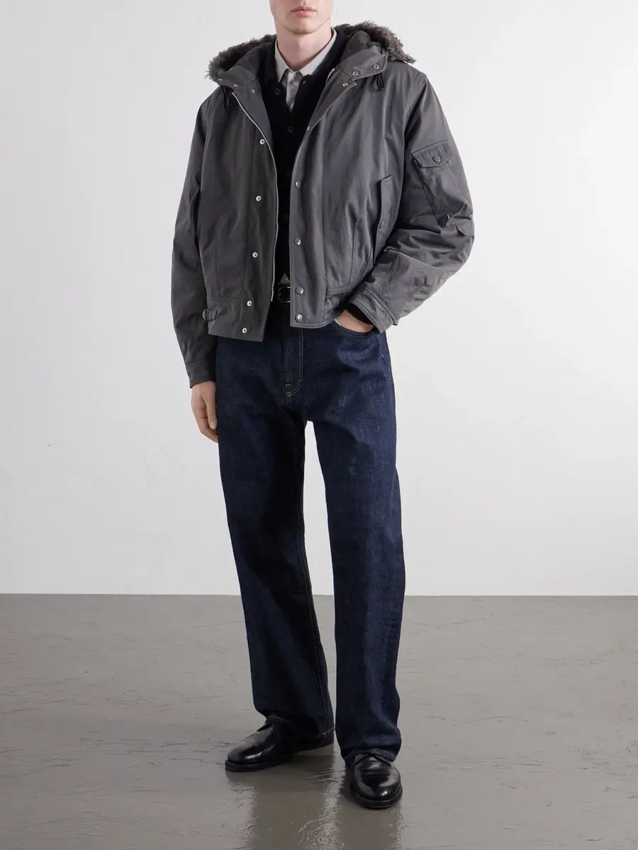 Our Legacy Orbit Hooded Twill Bomber Jacket - Men | Thumbnail 2 Our Legacy Orbit Hooded Twill Bomber Jacket - Men | Thumbnail 2