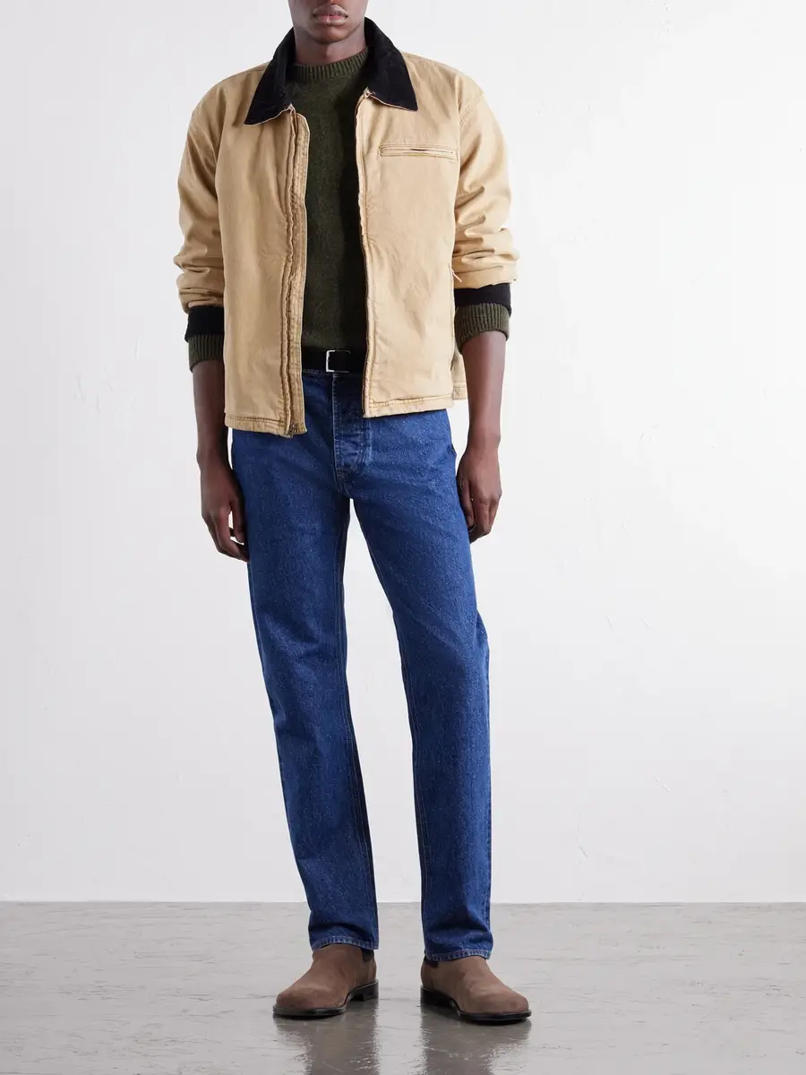 Stone Island STONE ISLAND DENIM Straight-Leg Regenerative Cotton Jeans - Men | Thumbnail 2