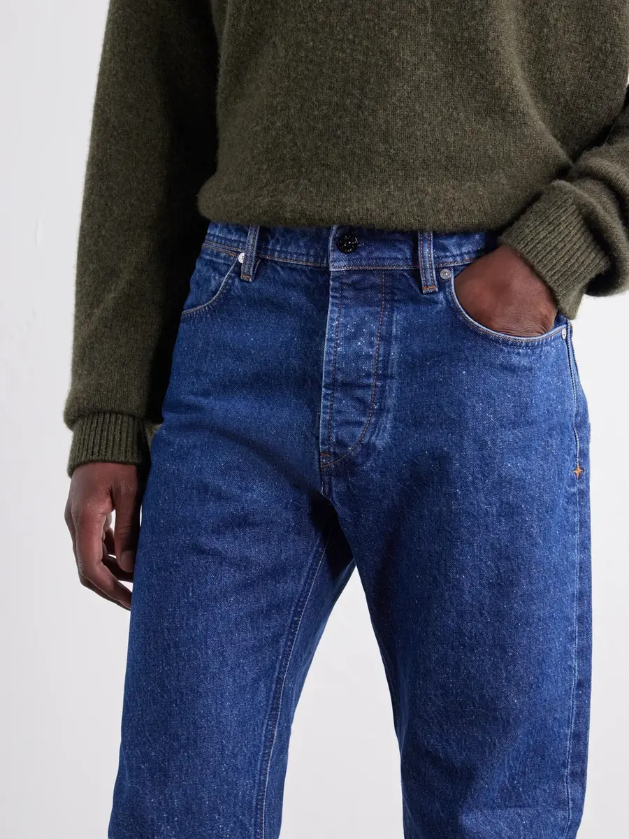 Stone Island STONE ISLAND DENIM Straight-Leg Regenerative Cotton Jeans - Men | Thumbnail 5