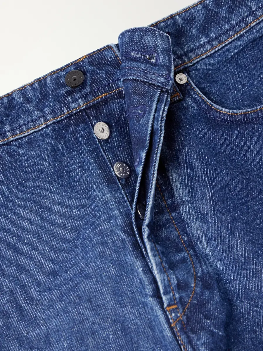 Stone Island STONE ISLAND DENIM Straight-Leg Regenerative Cotton Jeans - Men | Thumbnail 6