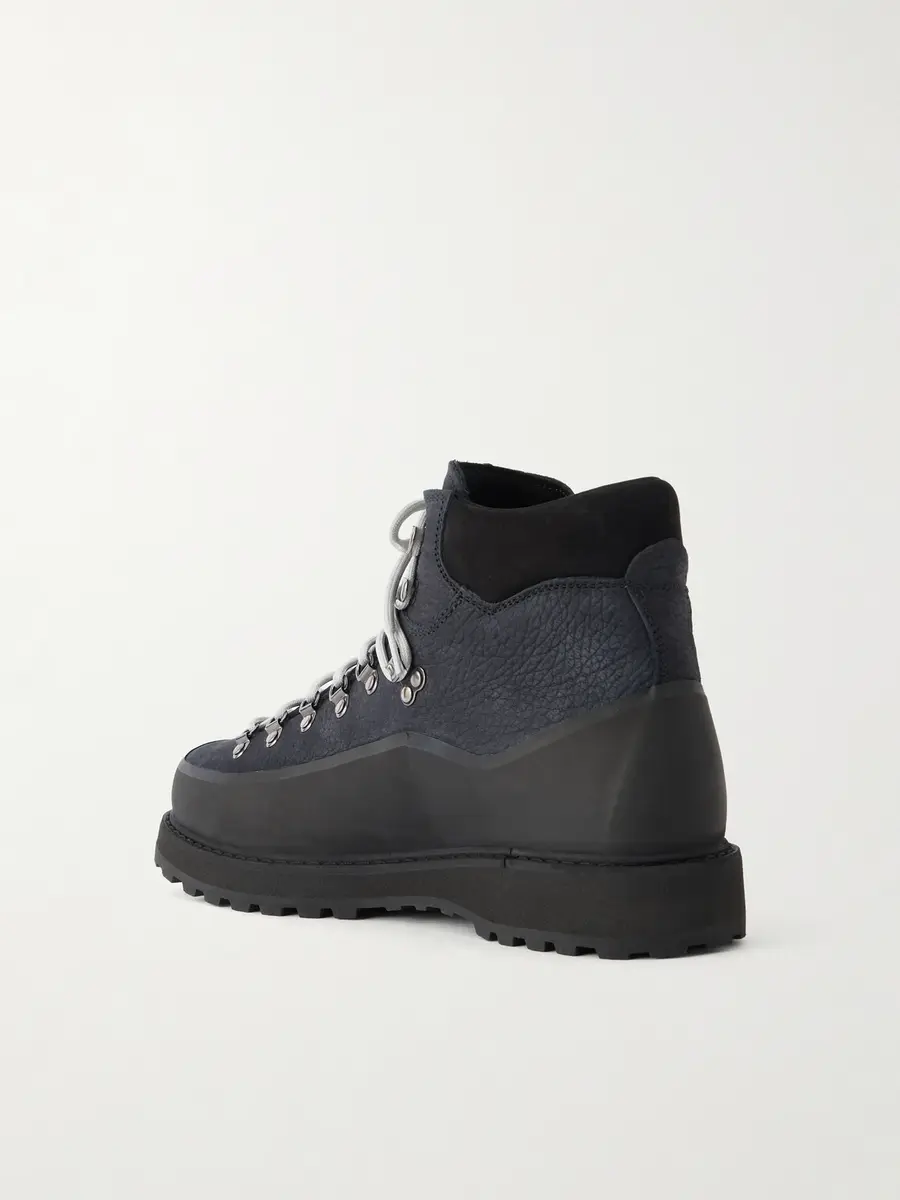 Diemme Roccia Vet Rubber-Trimmed Leather Hiking Boots - Men | Thumbnail 4