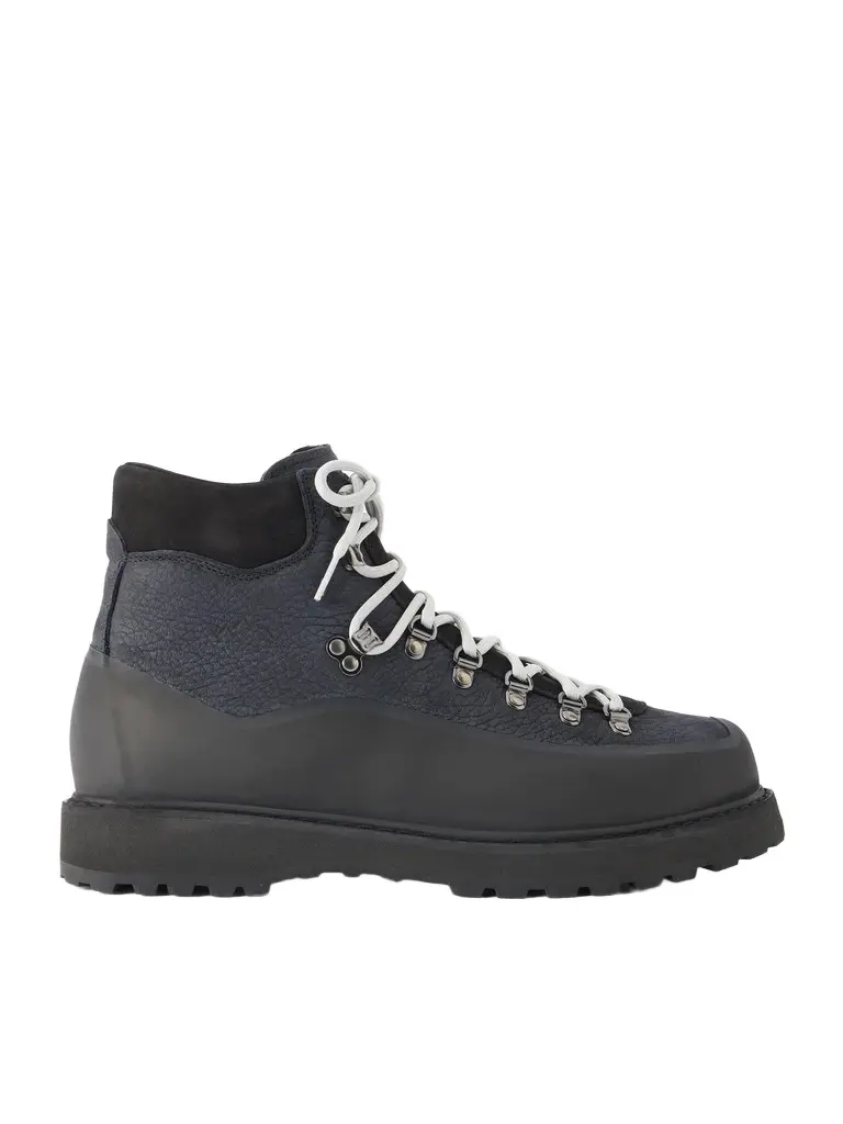 Roccia Vet Rubber-Trimmed Leather Hiking Boots - Men Roccia Vet Rubber-Trimmed Leather Hiking Boots - Men