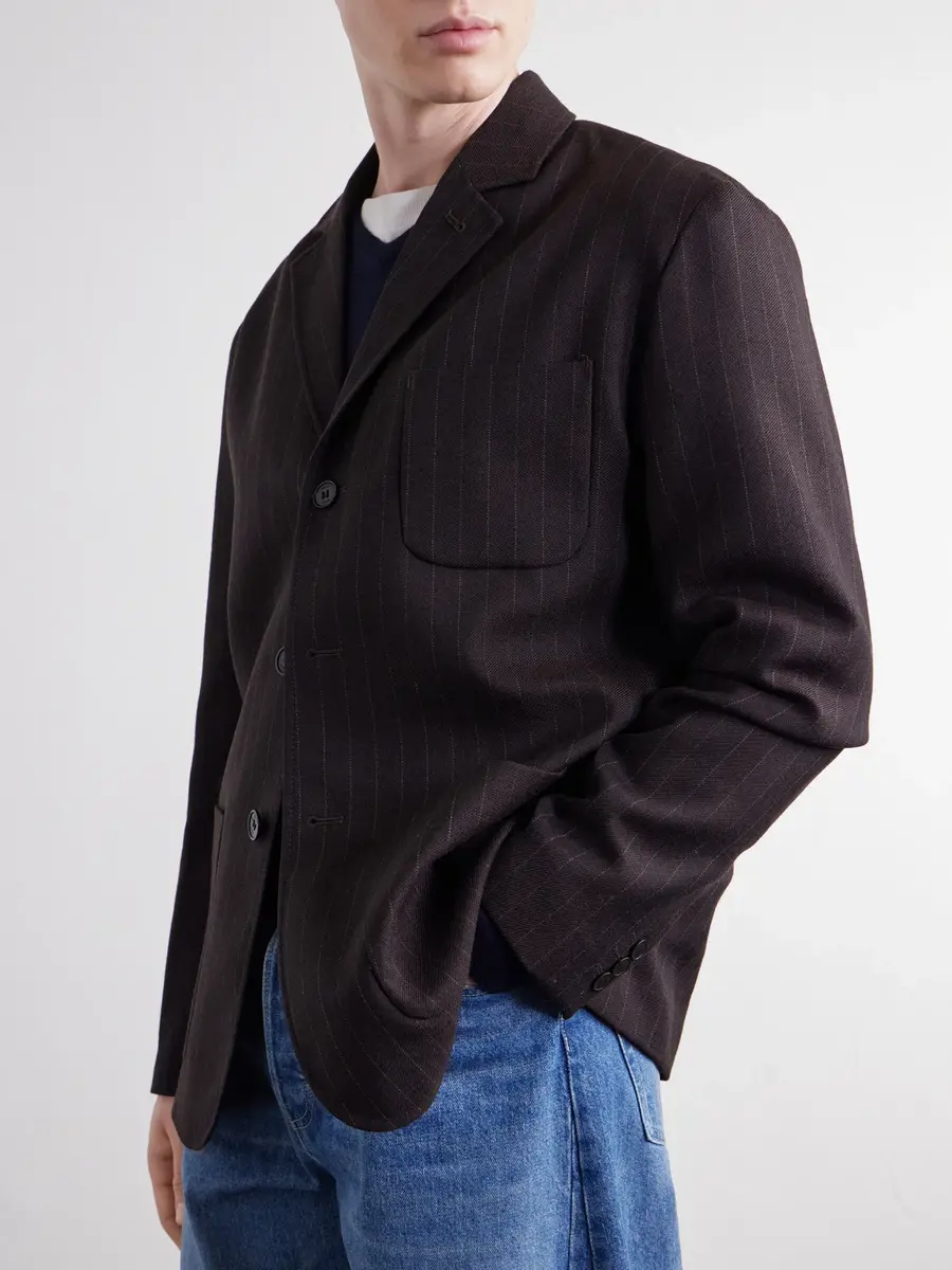 NN07 Joe 10078 Pinstriped Wool-Twill Suit Jacket - Men | Thumbnail 5 NN07 Joe 10078 Pinstriped Wool-Twill Suit Jacket - Men | Thumbnail 5