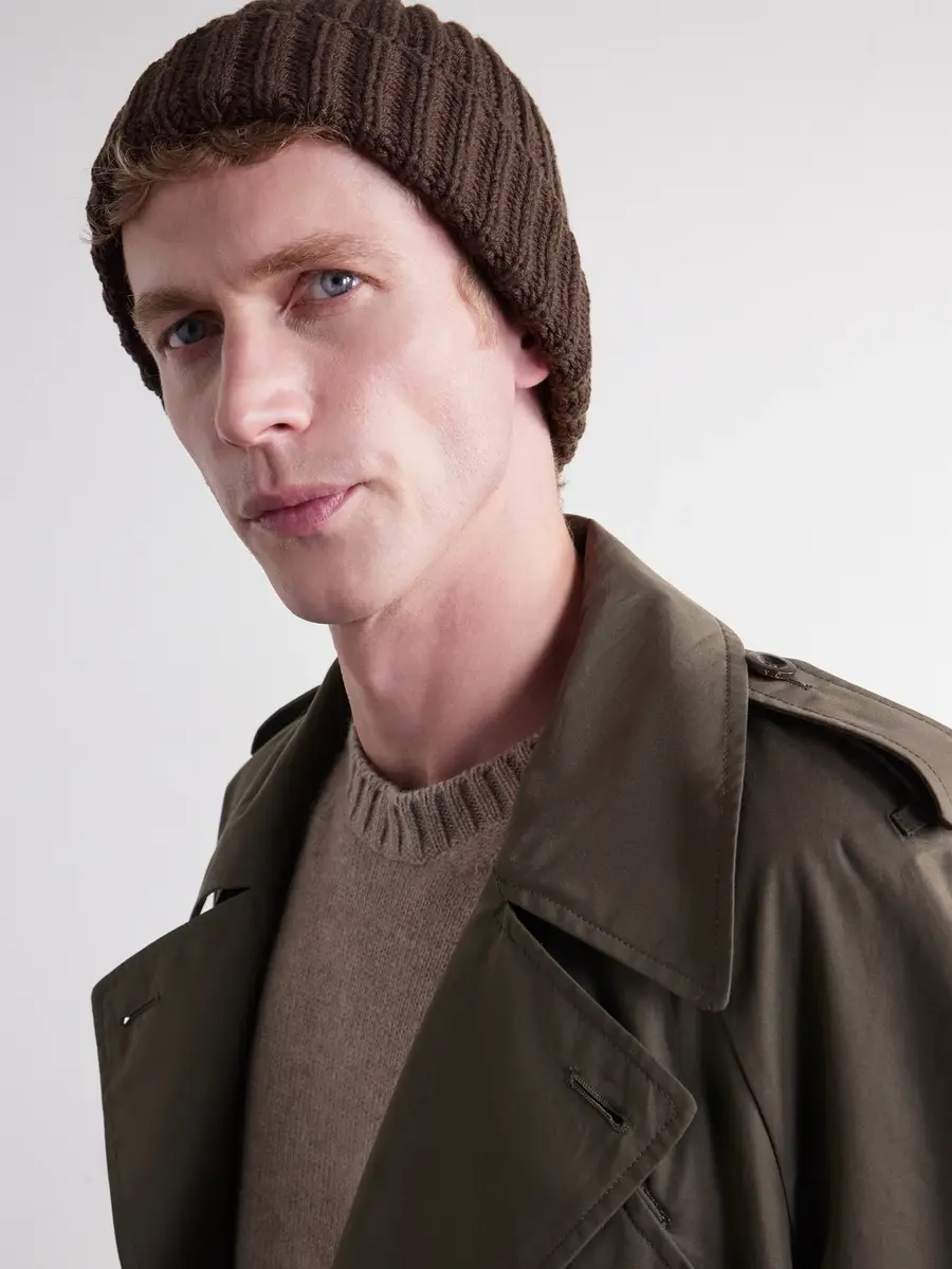 Stòffa Ribbed Cashmere Beanie - Men | Thumbnail 3 Stòffa Ribbed Cashmere Beanie - Men | Thumbnail 3