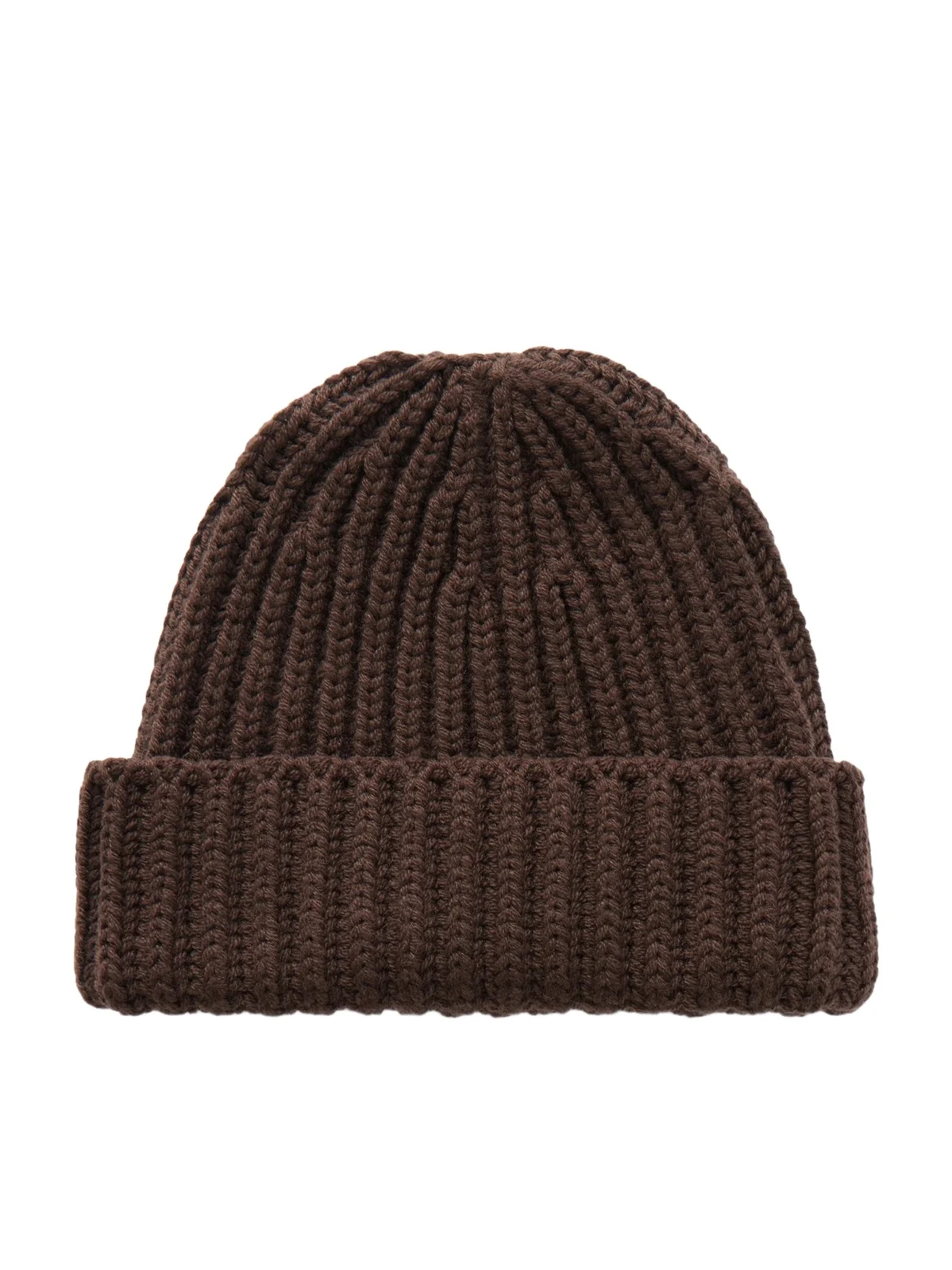 Ribbed Cashmere Beanie - Men