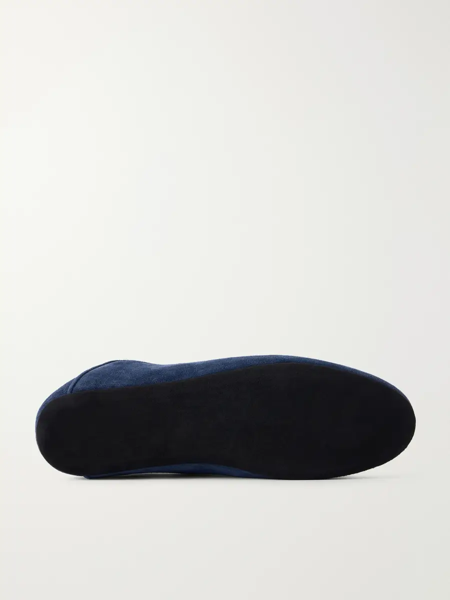 George Cleverley Mayfair Collapsible-Heel Suede Loafers - Men | Thumbnail 3 George Cleverley Mayfair Collapsible-Heel Suede Loafers - Men | Thumbnail 3