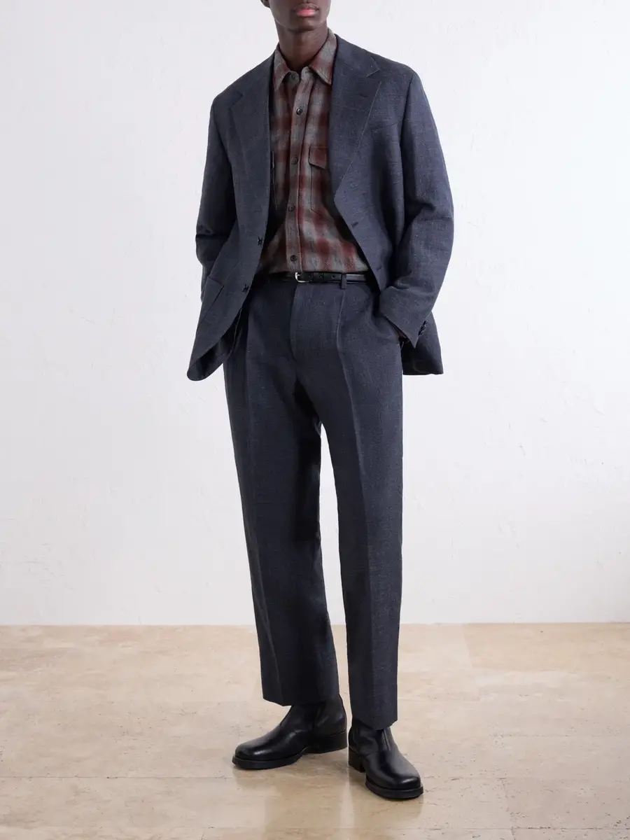 Kaptain Sunshine Woven Wool, Linen and Hemp-Blend Suit Jacket - Men | Thumbnail 2 Kaptain Sunshine Woven Wool, Linen and Hemp-Blend Suit Jacket - Men | Thumbnail 2