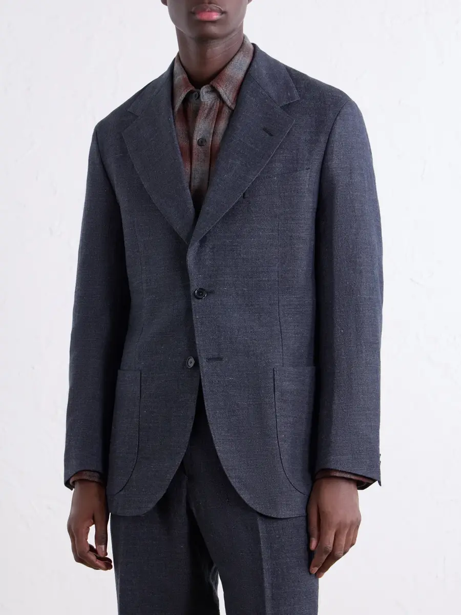 Kaptain Sunshine Woven Wool, Linen and Hemp-Blend Suit Jacket - Men | Thumbnail 3 Kaptain Sunshine Woven Wool, Linen and Hemp-Blend Suit Jacket - Men | Thumbnail 3