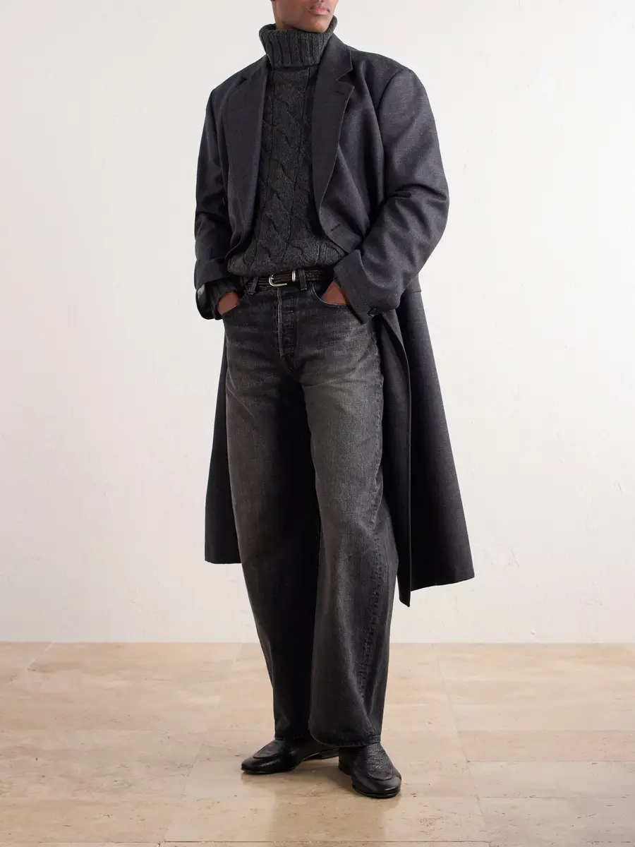 N.Peal Cashmere Cable-Knit Rollneck Sweater - Men | Thumbnail 2 N.Peal Cashmere Cable-Knit Rollneck Sweater - Men | Thumbnail 2