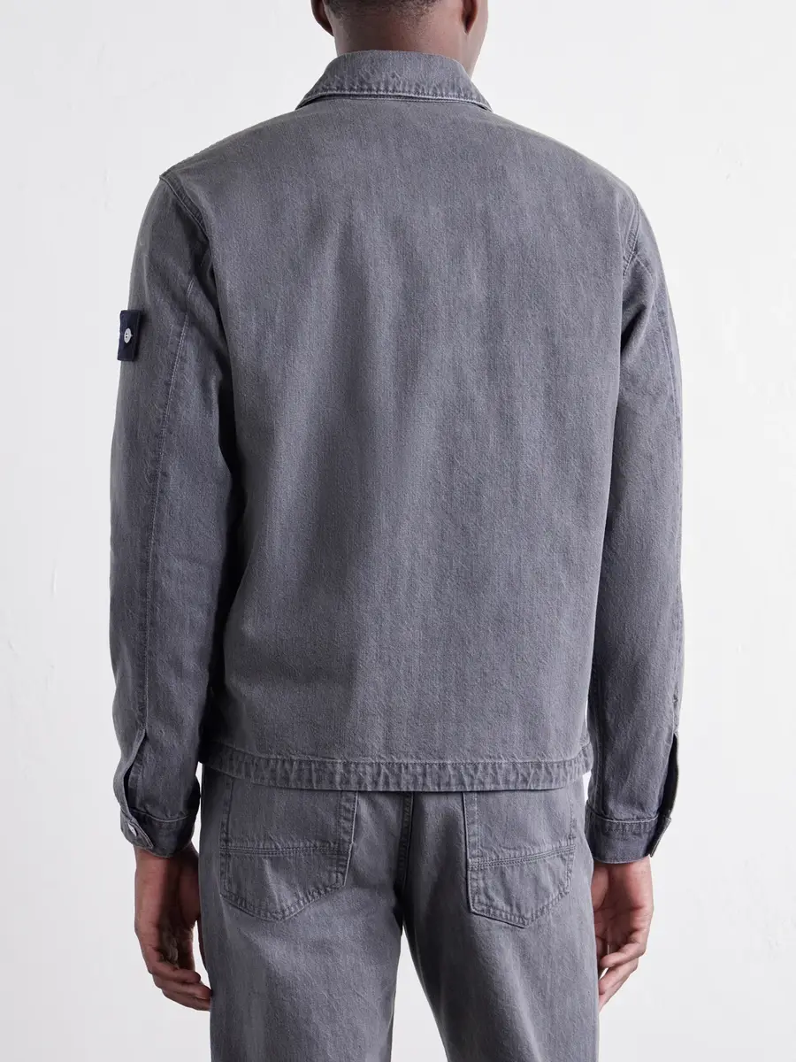 Stone Island STONE ISLAND DENIM Organic Cotton Jacket - Men | Thumbnail 4 Stone Island STONE ISLAND DENIM Organic Cotton Jacket - Men | Thumbnail 4