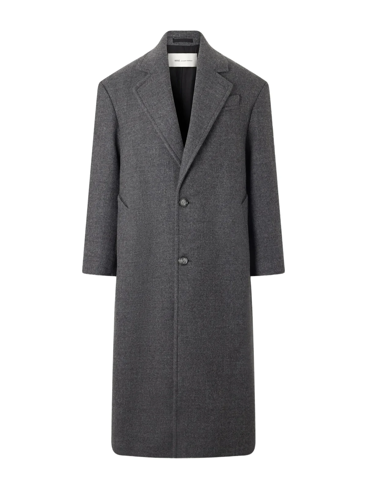 Boiled Virgin Wool-Gabardine Coat - Men Boiled Virgin Wool-Gabardine Coat - Men