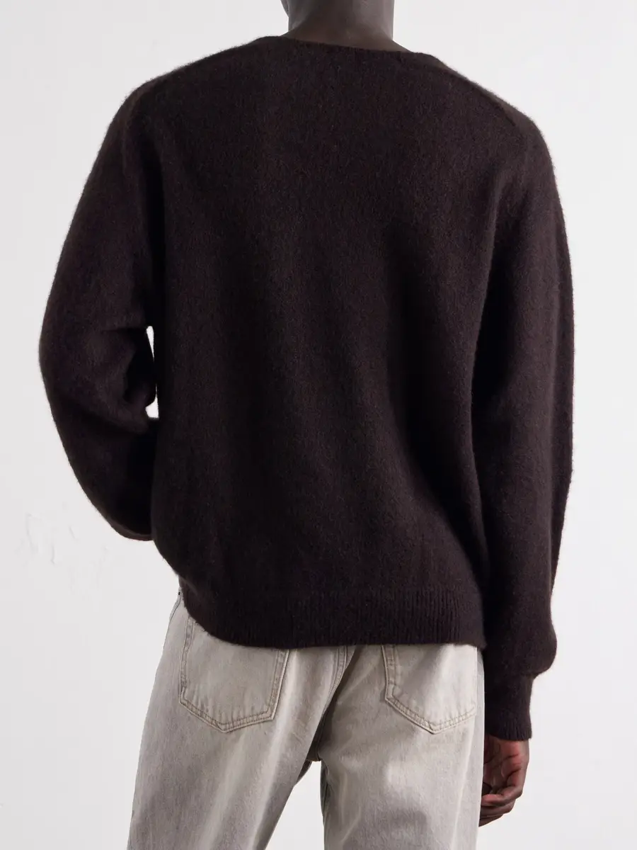 A.PRESSE Brushed Cashmere Sweater - Men | Thumbnail 4 A.PRESSE Brushed Cashmere Sweater - Men | Thumbnail 4