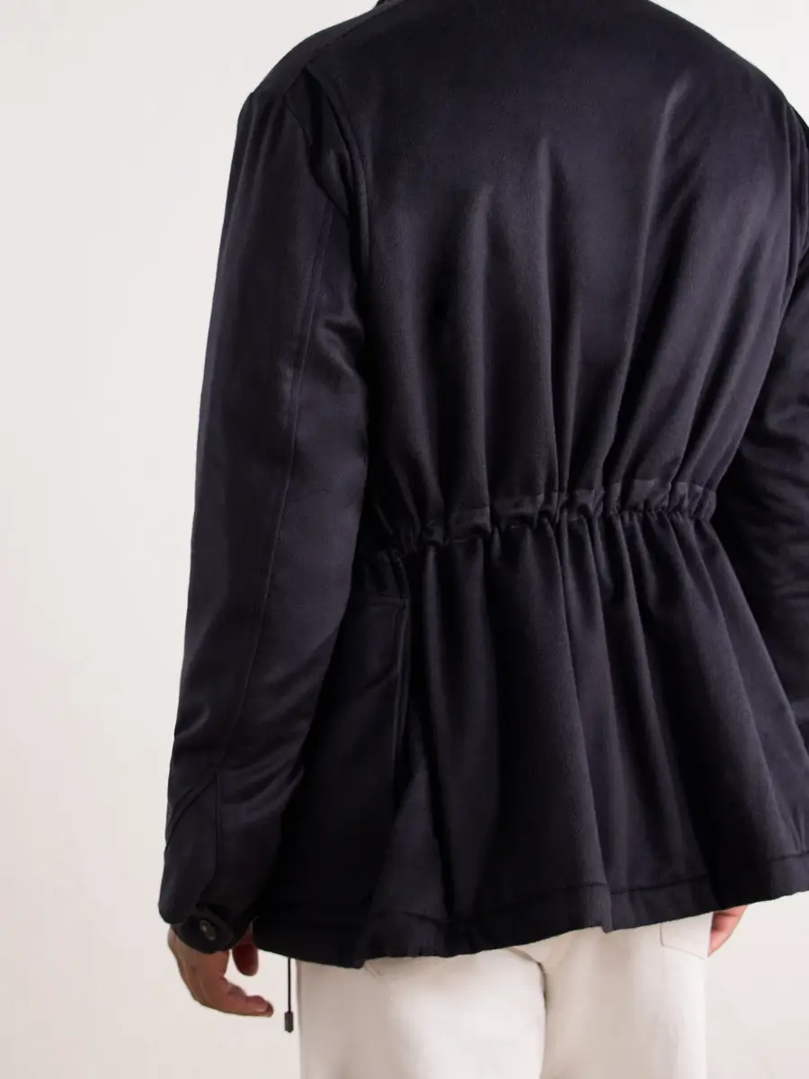 N.Peal Vale Cashmere-Twill Jacket - Men | Thumbnail 6 N.Peal Vale Cashmere-Twill Jacket - Men | Thumbnail 6