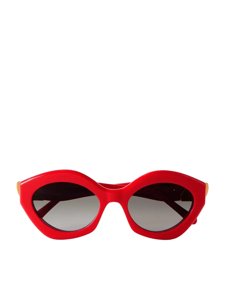 Loewe Coil Round-Frame Acetate Sunglasses - Men