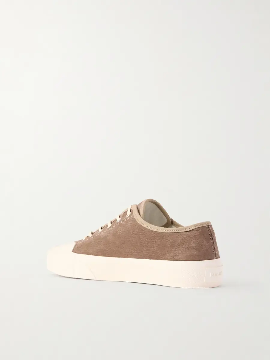 MORJAS Plimsoll Rubber-Trimmed Leather Sneakers - Men | Thumbnail 4 MORJAS Plimsoll Rubber-Trimmed Leather Sneakers - Men | Thumbnail 4