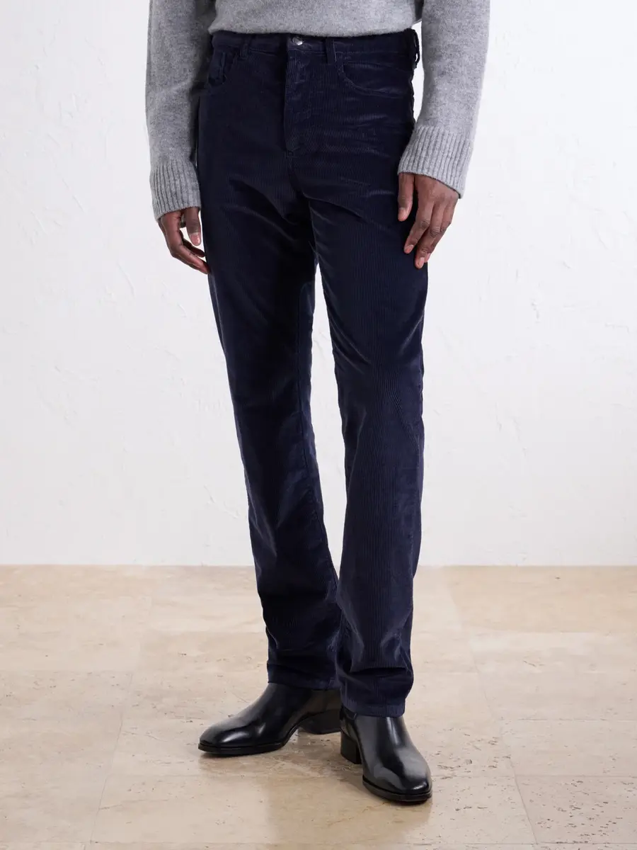 Canali Tapered Cotton-Blend Corduroy Trousers - Men | Thumbnail 3 Canali Tapered Cotton-Blend Corduroy Trousers - Men | Thumbnail 3