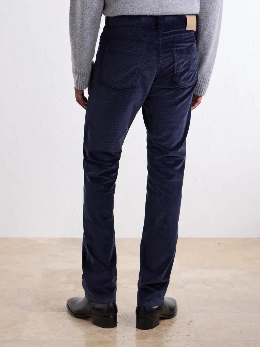 Canali Tapered Cotton-Blend Corduroy Trousers - Men | Thumbnail 4 Canali Tapered Cotton-Blend Corduroy Trousers - Men | Thumbnail 4