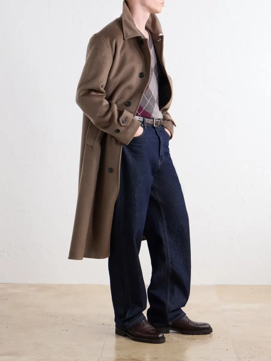 NN07 Gibson 80040 Wool-Blend Flannel Coat - Men | Thumbnail 2 NN07 Gibson 80040 Wool-Blend Flannel Coat - Men | Thumbnail 2