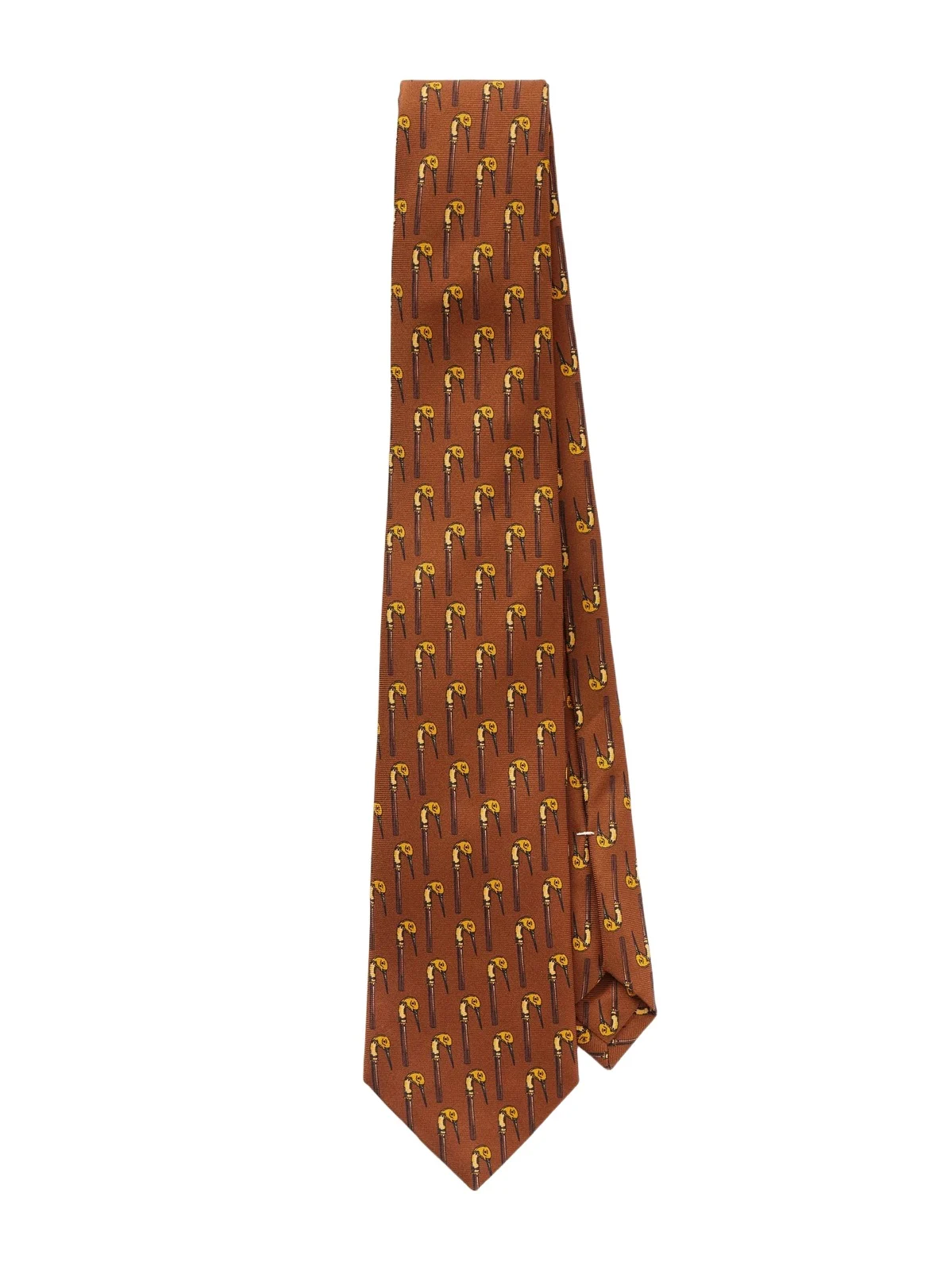 Purdey 8cm Printed Silk Tie - Men
