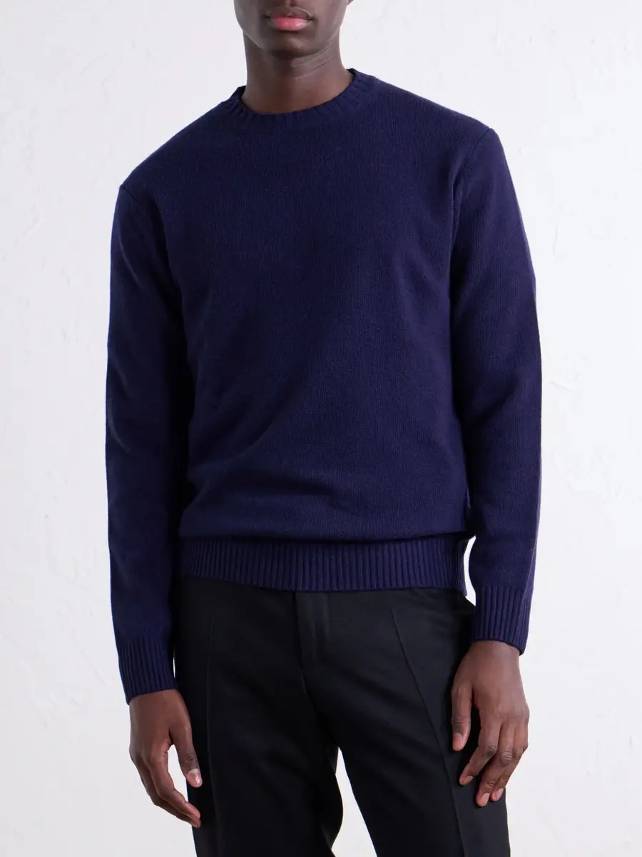 De Petrillo Merino Wool and Cashmere-Blend Sweater - Men | Thumbnail 3 De Petrillo Merino Wool and Cashmere-Blend Sweater - Men | Thumbnail 3