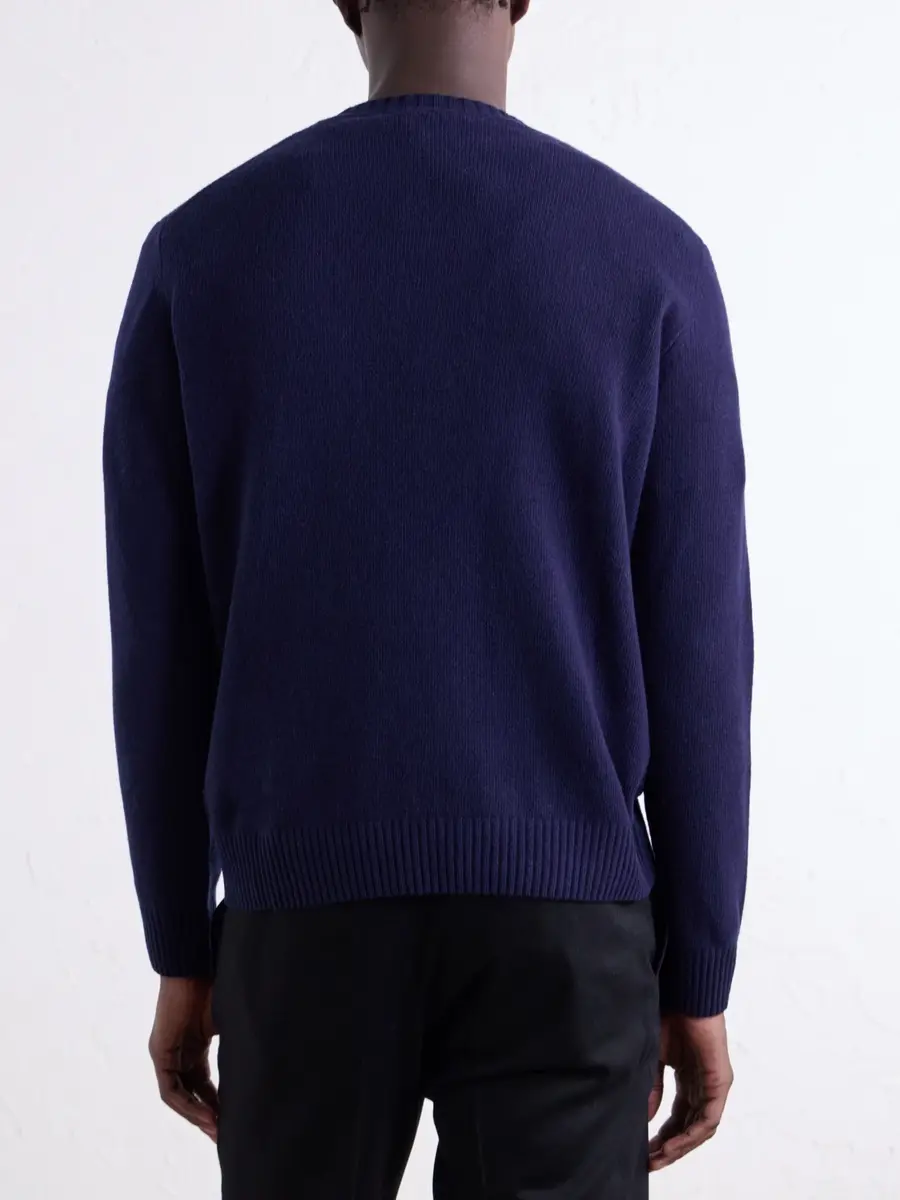 De Petrillo Merino Wool and Cashmere-Blend Sweater - Men | Thumbnail 4 De Petrillo Merino Wool and Cashmere-Blend Sweater - Men | Thumbnail 4