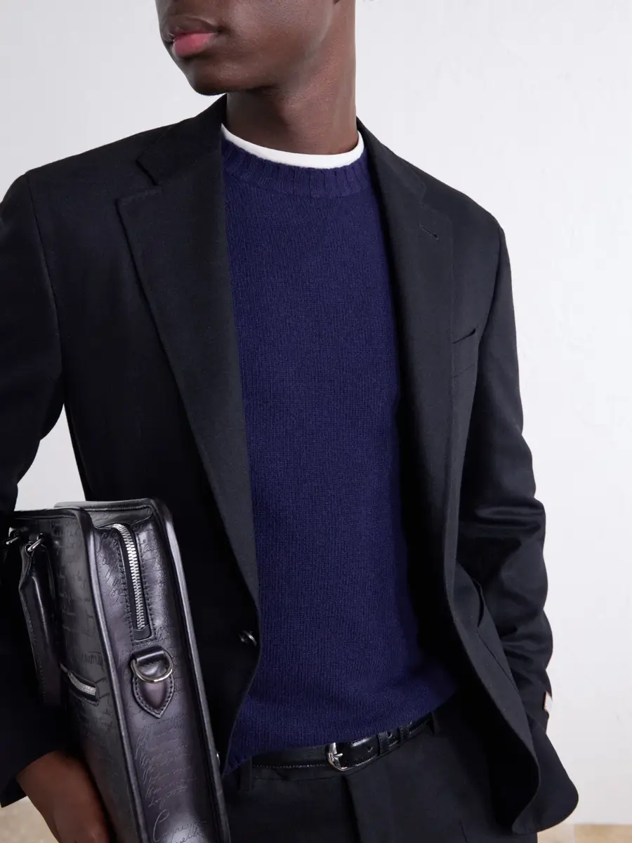 De Petrillo Merino Wool and Cashmere-Blend Sweater - Men | Thumbnail 5 De Petrillo Merino Wool and Cashmere-Blend Sweater - Men | Thumbnail 5