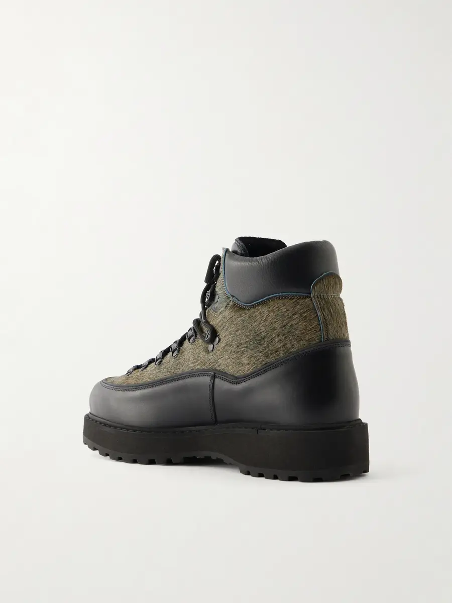 Diemme Roccia Vet Due Gala Leather-Trimmed Calf Hair Ankle Boots - Men | Thumbnail 4