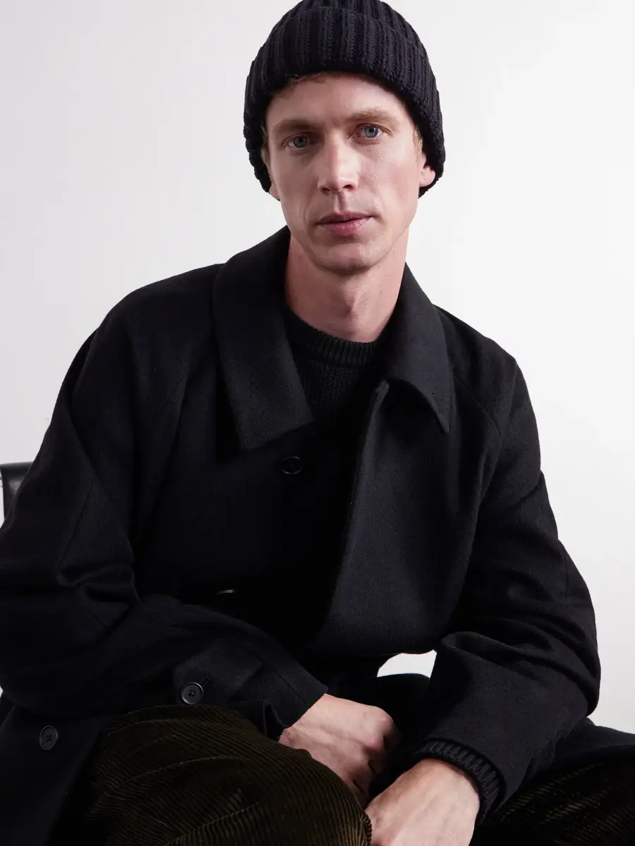 Stòffa Ribbed Cashmere Beanie - Men | Thumbnail 2 Stòffa Ribbed Cashmere Beanie - Men | Thumbnail 2