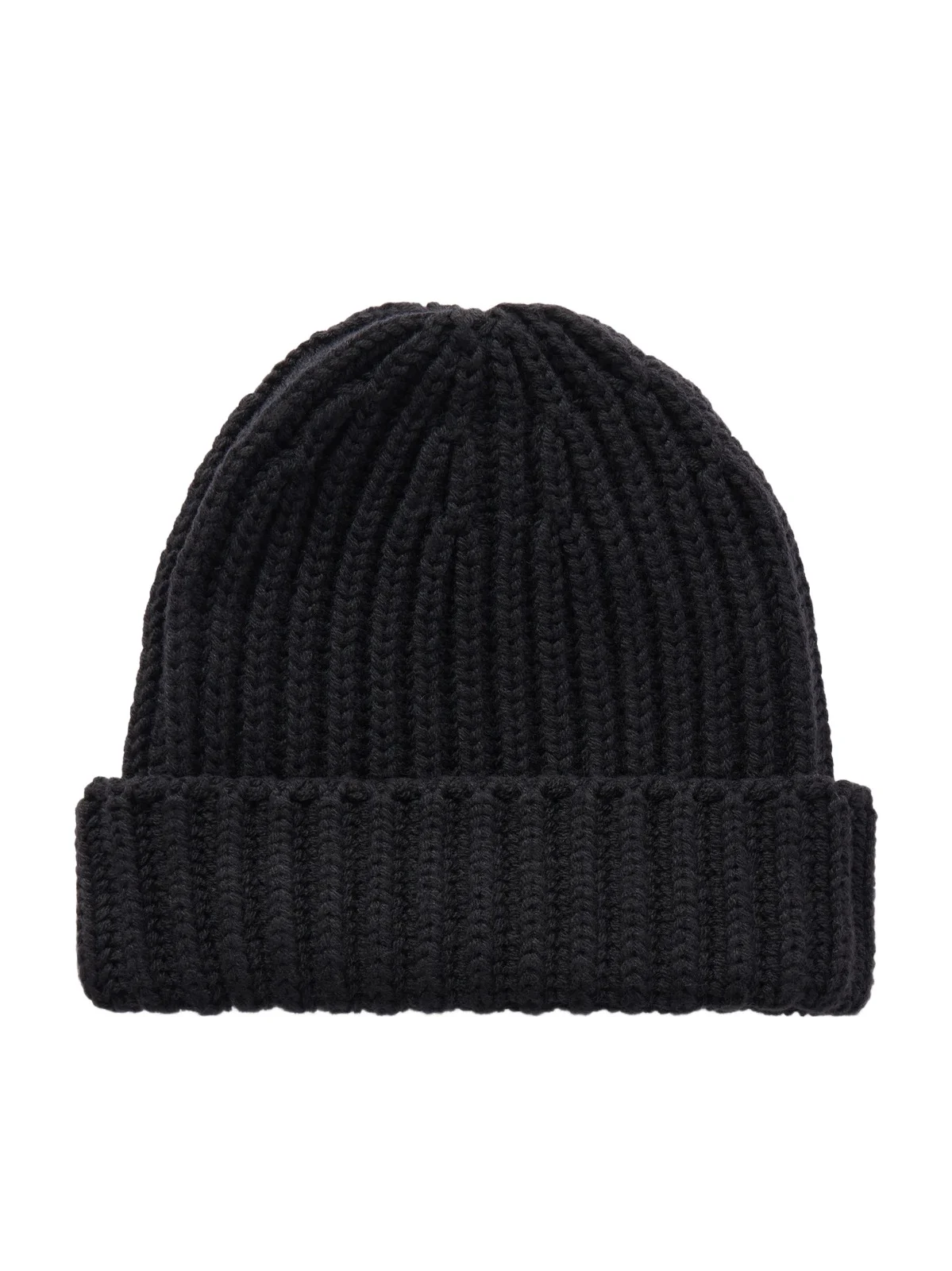 Ribbed Cashmere Beanie - Men