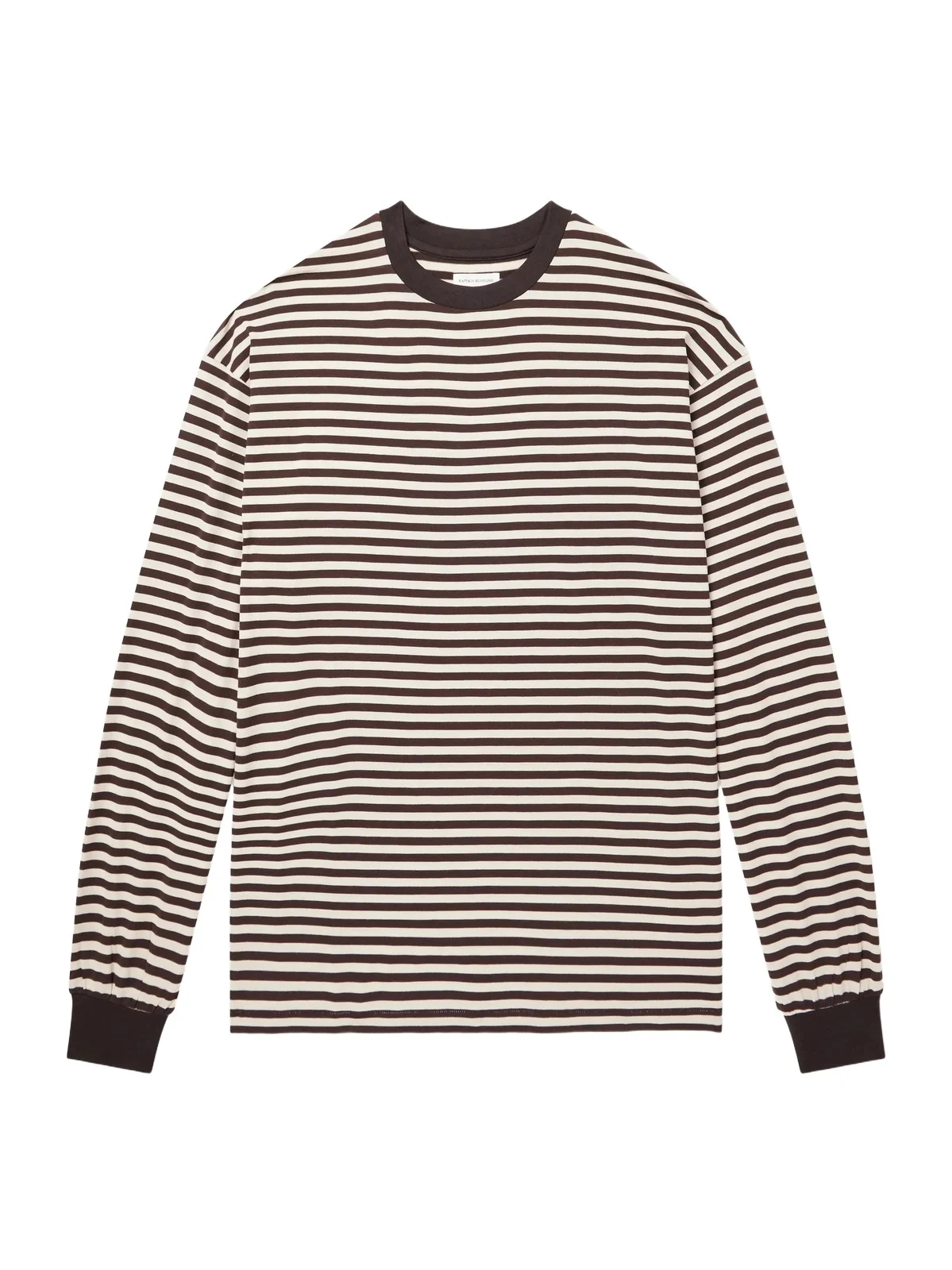 Kaptain Sunshine Striped Wool-Jersey T-Shirt - Men
