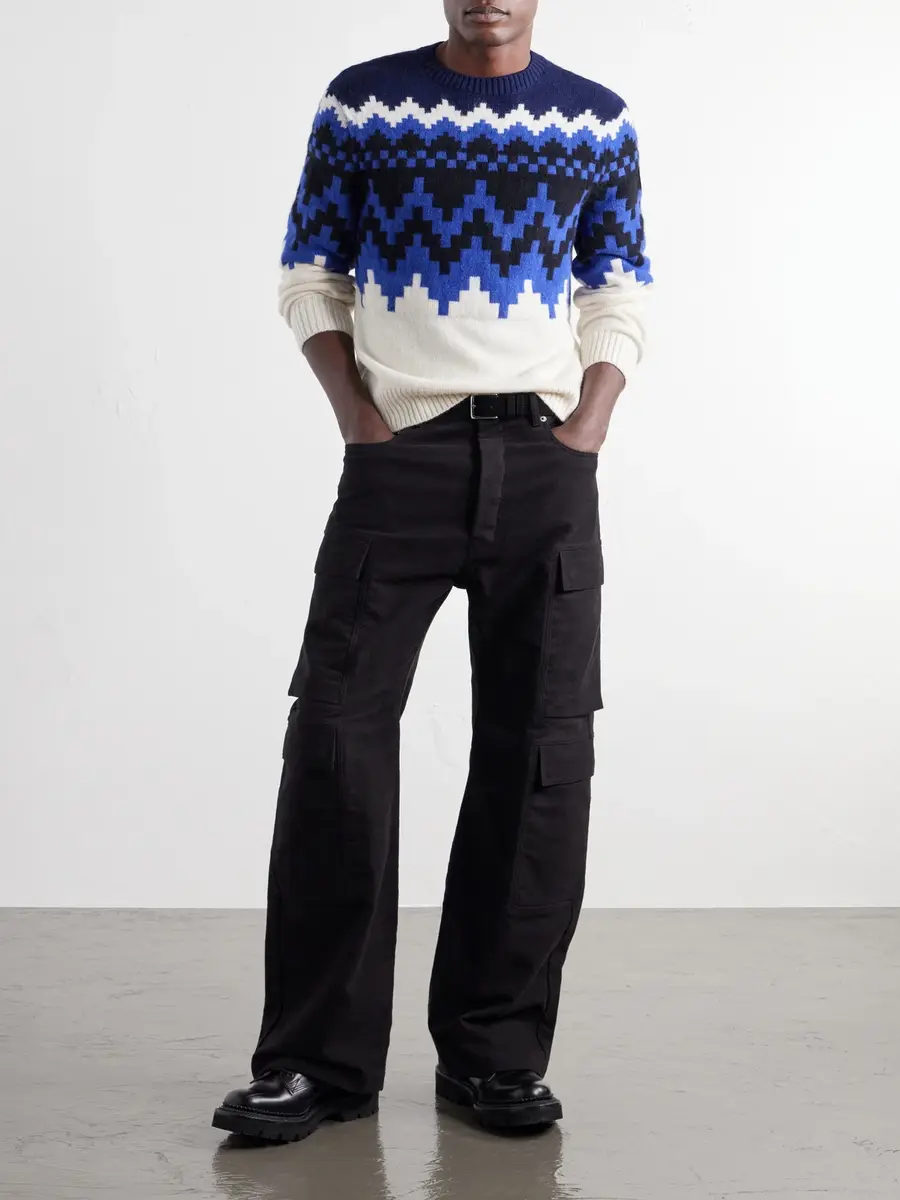 Canada Goose Eri Intarsia-Knit Wool and Alpaca-Blend Sweater - Men | Thumbnail 2 Canada Goose Eri Intarsia-Knit Wool and Alpaca-Blend Sweater - Men | Thumbnail 2