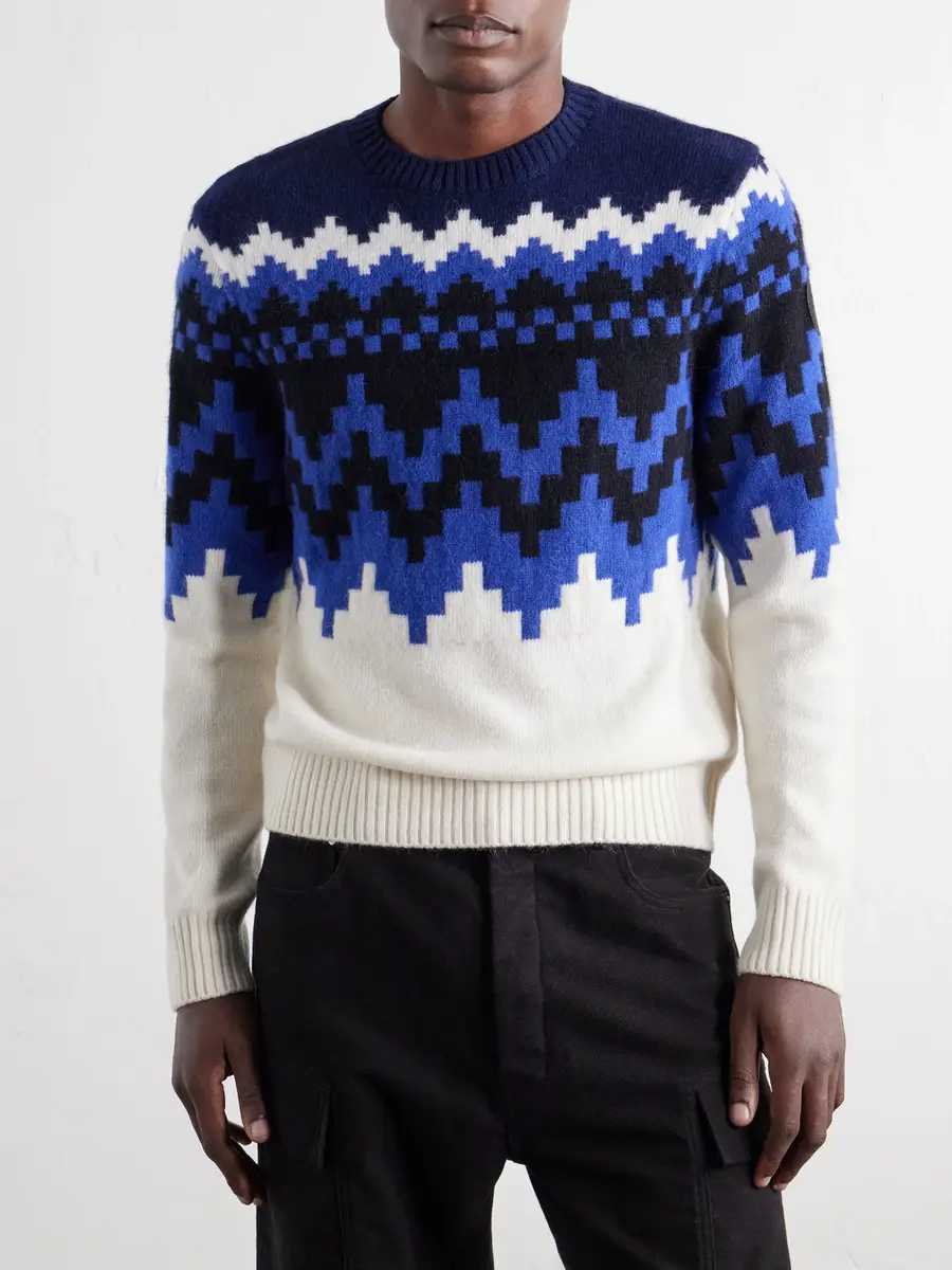 Canada Goose Eri Intarsia-Knit Wool and Alpaca-Blend Sweater - Men | Thumbnail 3 Canada Goose Eri Intarsia-Knit Wool and Alpaca-Blend Sweater - Men | Thumbnail 3