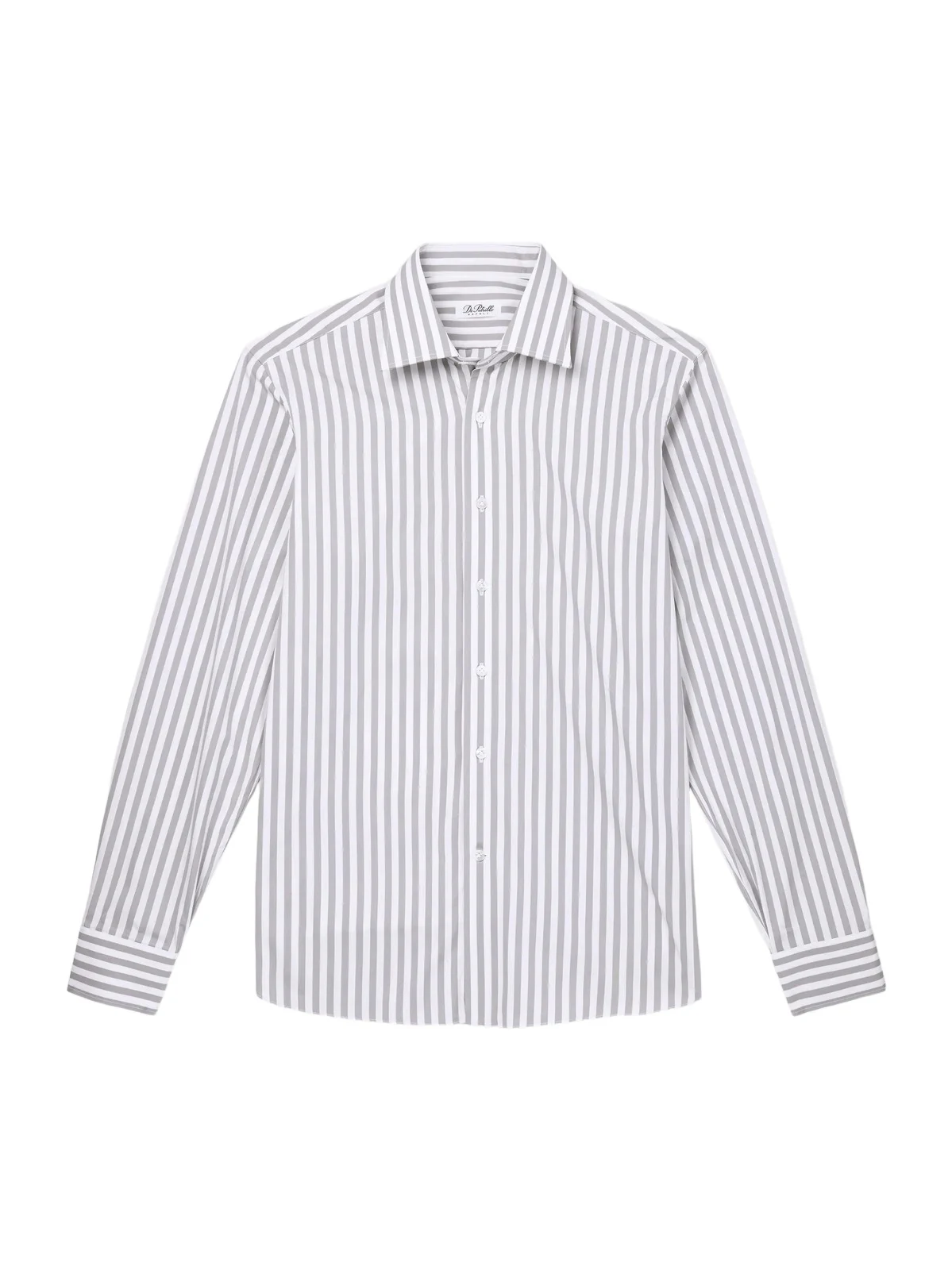 Striped Cotton-Poplin Shirt - Men Striped Cotton-Poplin Shirt - Men