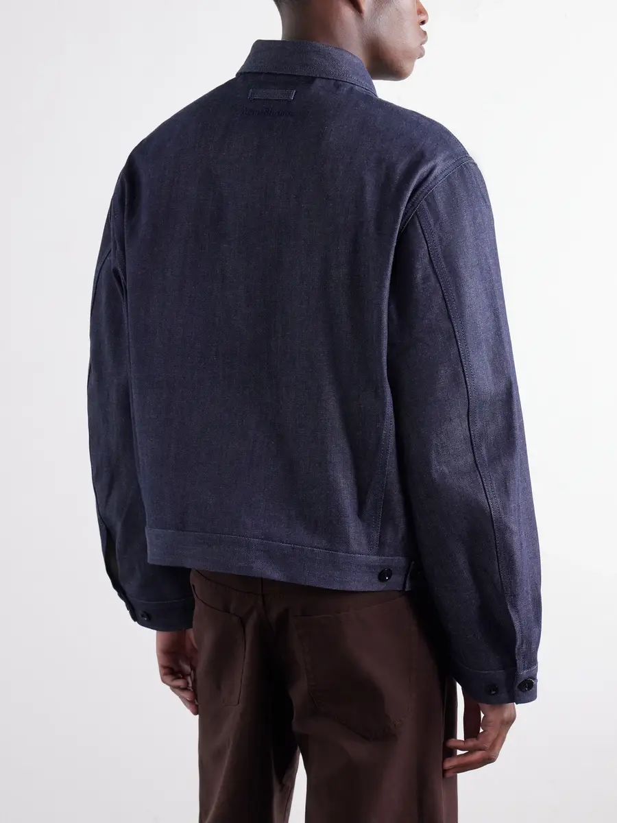 Acne Studios Omol Selvedge Denim Jacket - Men | Thumbnail 4 Acne Studios Omol Selvedge Denim Jacket - Men | Thumbnail 4