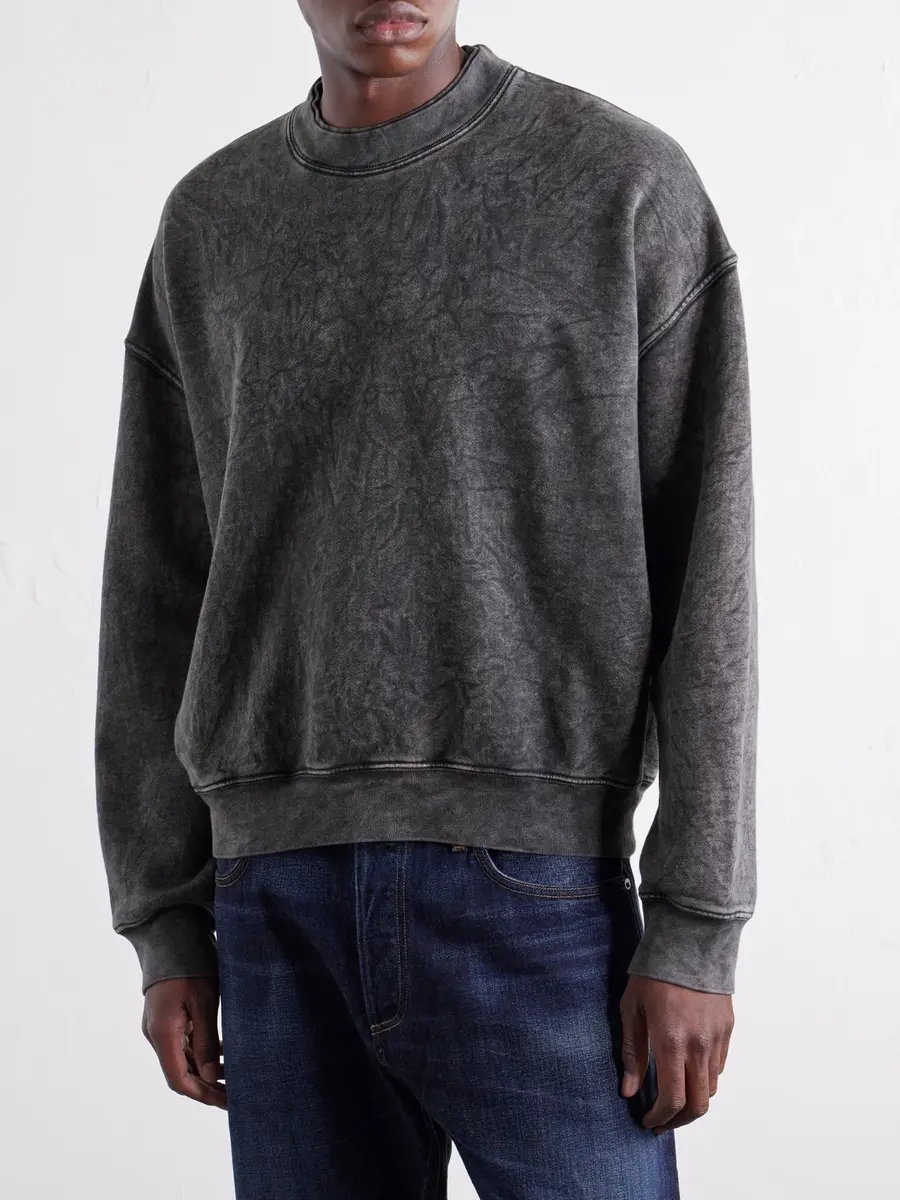 AGOLDE Lambert Cotton-Jersey Sweatshirt - Men | Thumbnail 3 AGOLDE Lambert Cotton-Jersey Sweatshirt - Men | Thumbnail 3
