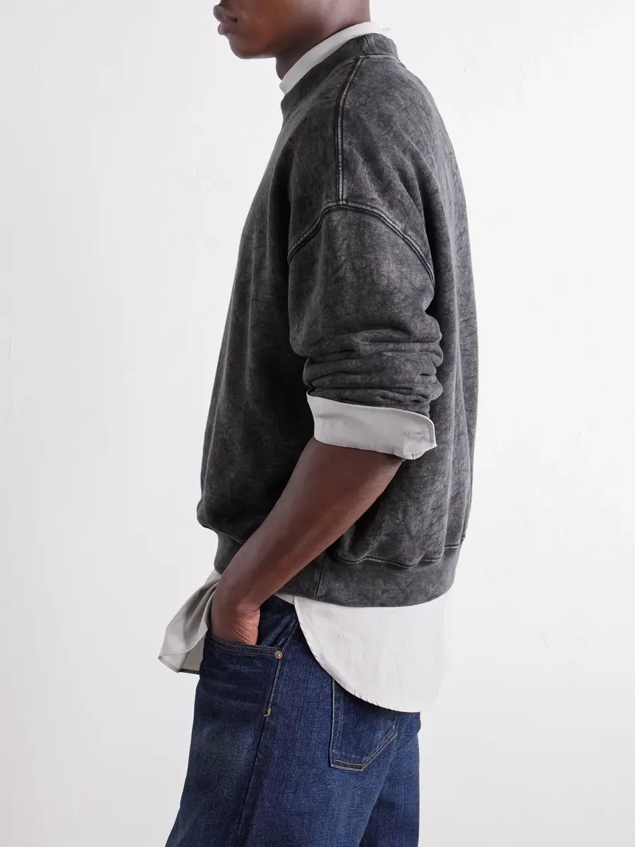 AGOLDE Lambert Cotton-Jersey Sweatshirt - Men | Thumbnail 5 AGOLDE Lambert Cotton-Jersey Sweatshirt - Men | Thumbnail 5