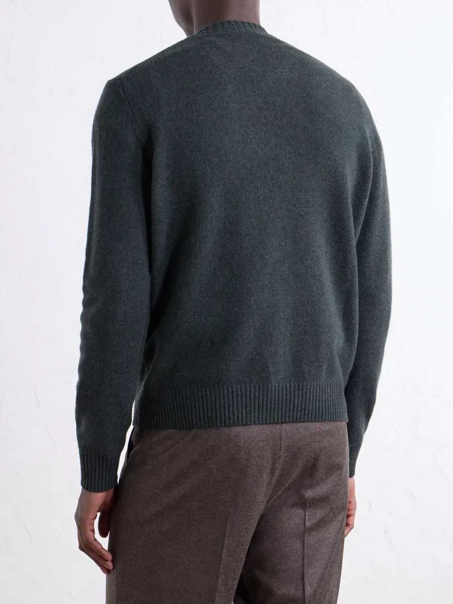 De Petrillo Merino Wool and Cashmere-Blend Sweater - Men | Thumbnail 4 De Petrillo Merino Wool and Cashmere-Blend Sweater - Men | Thumbnail 4