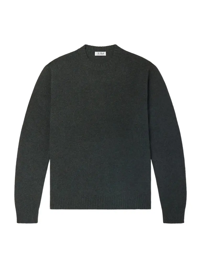 De Petrillo Merino Wool and Cashmere-Blend Sweater - Men