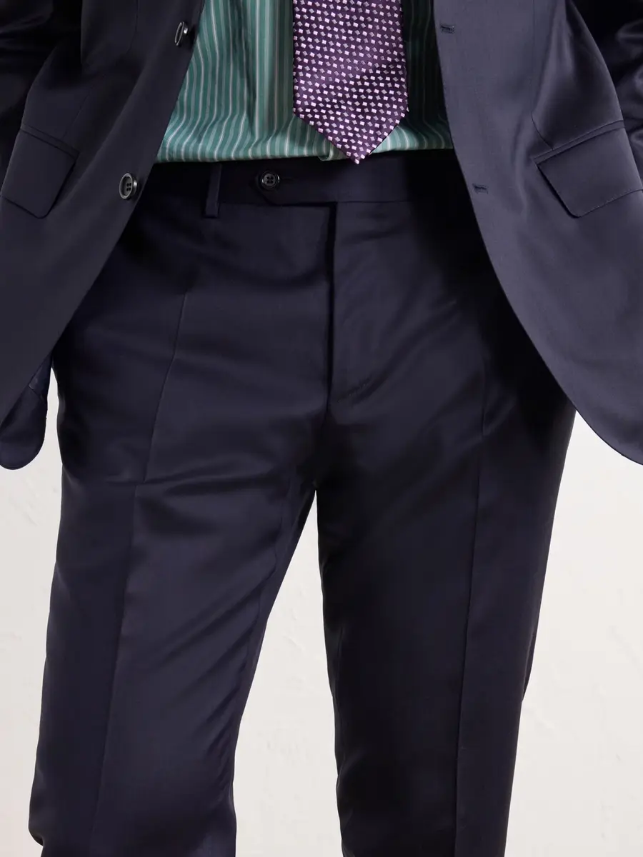 Canali Slim-Fit Tapered Wool-Twill Suit Trousers - Men | Thumbnail 5 Canali Slim-Fit Tapered Wool-Twill Suit Trousers - Men | Thumbnail 5