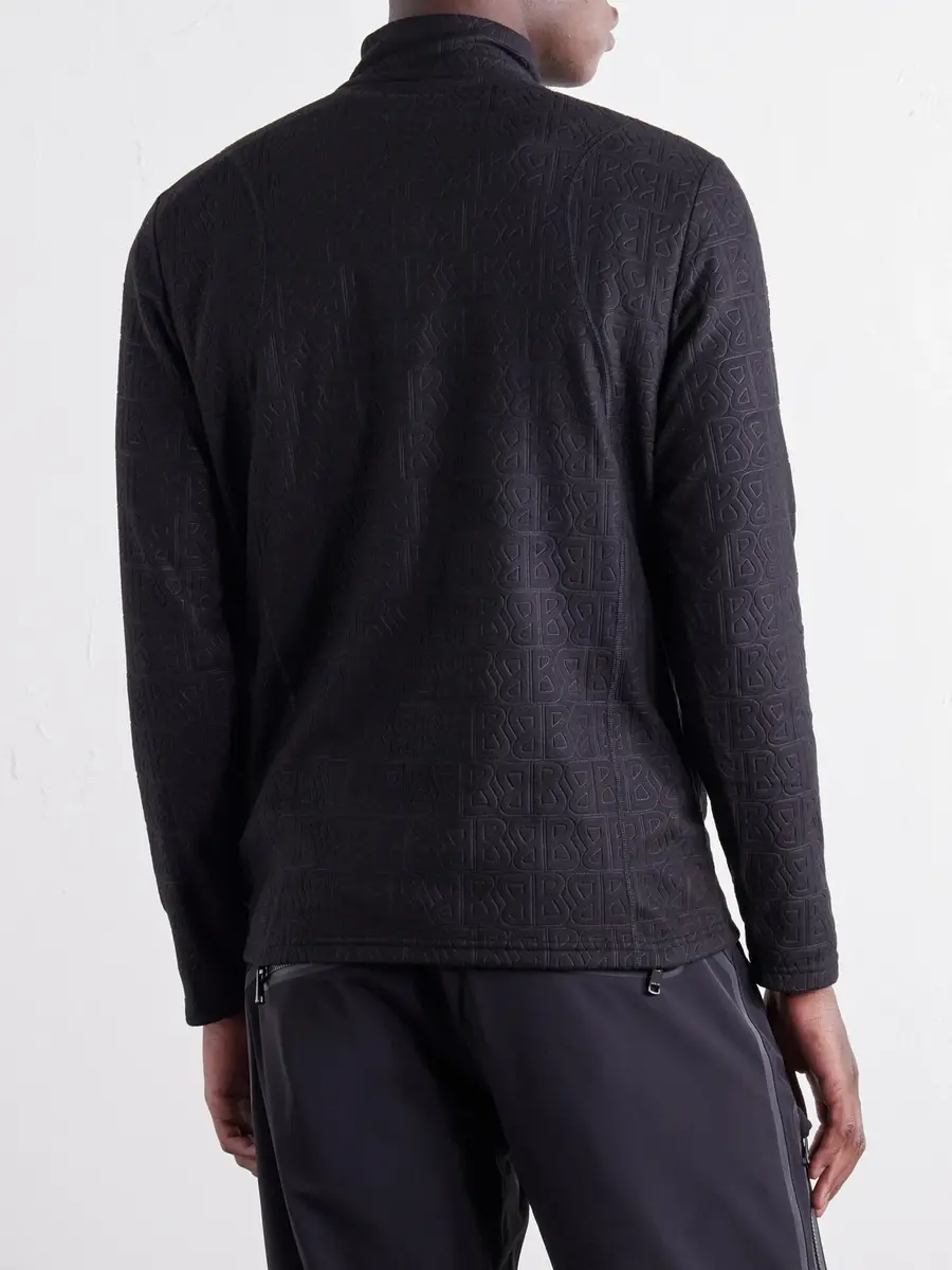 Bogner Harry Logo-Print Stretch-Fleece Half-Zip Ski Midlayer - Men | Thumbnail 4 Bogner Harry Logo-Print Stretch-Fleece Half-Zip Ski Midlayer - Men | Thumbnail 4