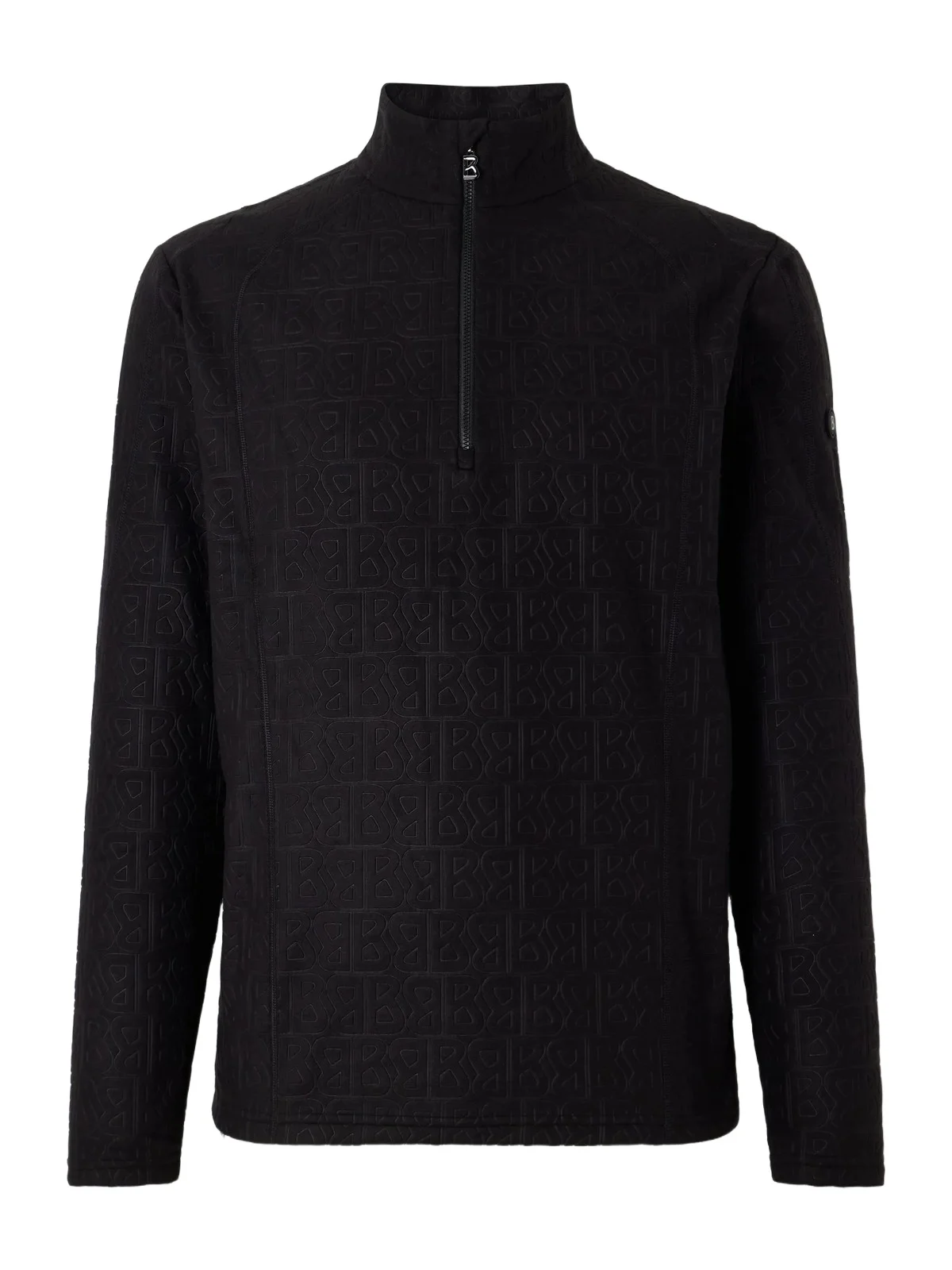 Bogner Harry Logo-Print Stretch-Fleece Half-Zip Ski Midlayer - Men