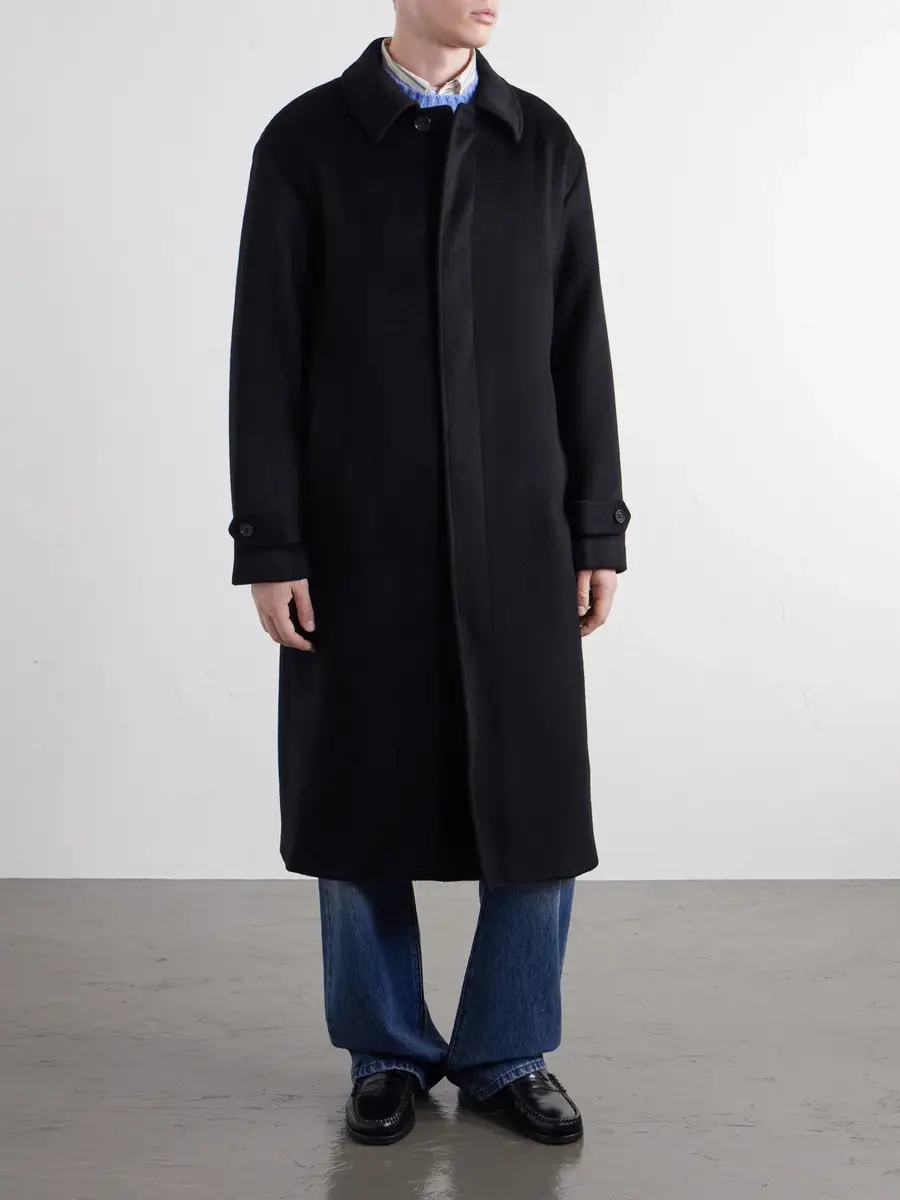NN07 Gibson 80040 Brushed Woven Wool-Blend Coat - Men | Thumbnail 3 NN07 Gibson 80040 Brushed Woven Wool-Blend Coat - Men | Thumbnail 3
