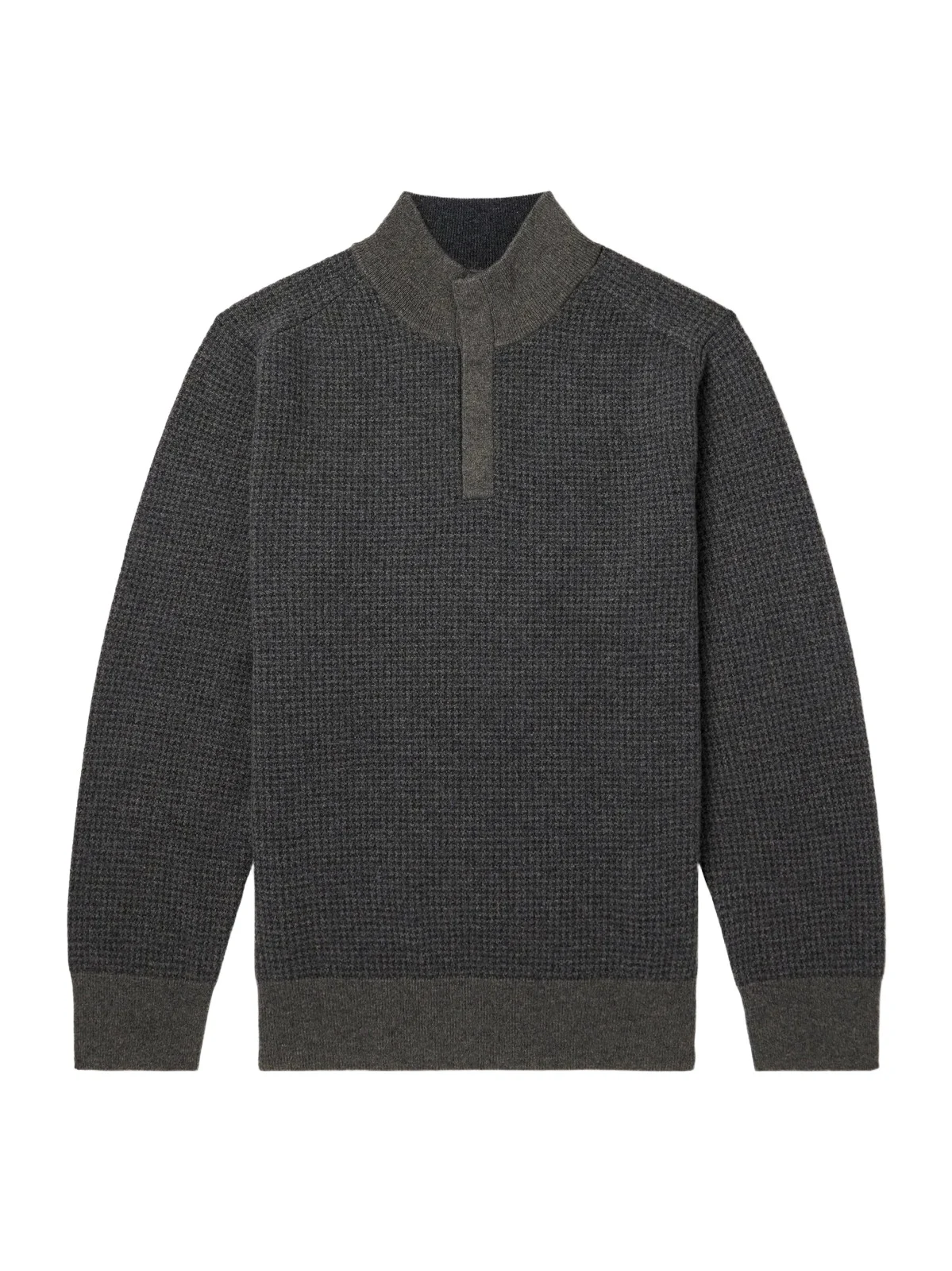 N.Peal Houndstooth Cashmere Sweater - Men
