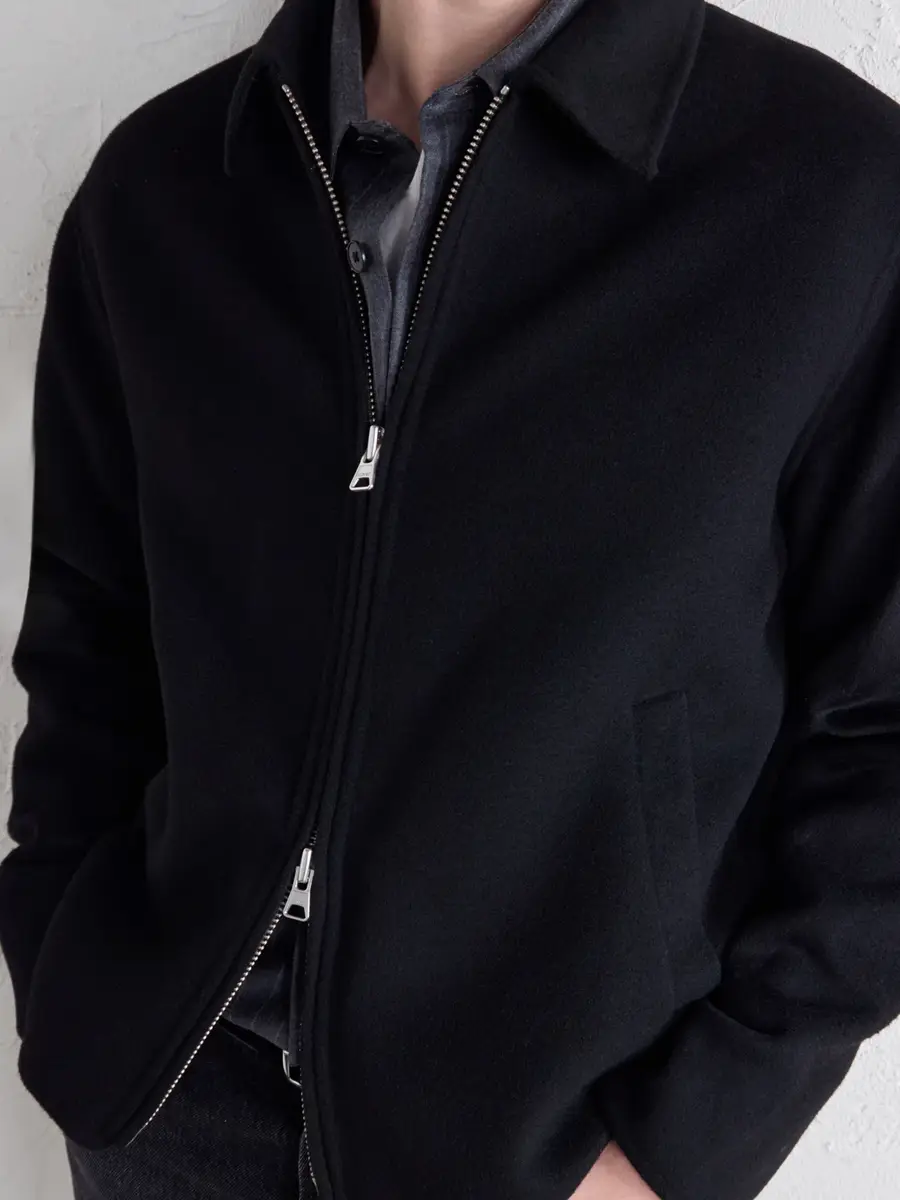 NN07 Arlo 8447 Wool-Blend Felted Jacket - Men | Thumbnail 5